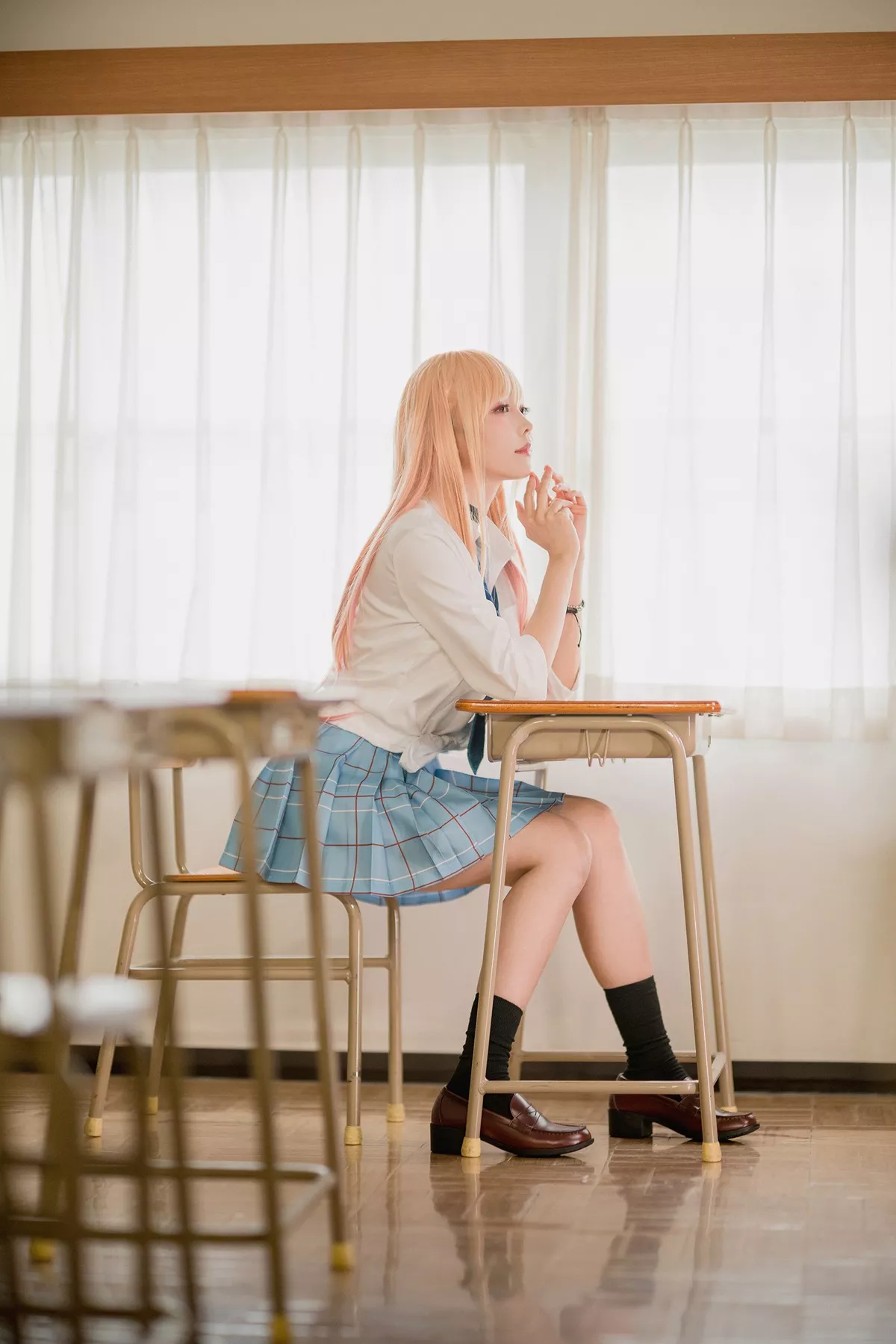 Marin Ely 女神Cosplay Kitagawa 妩媚密拍