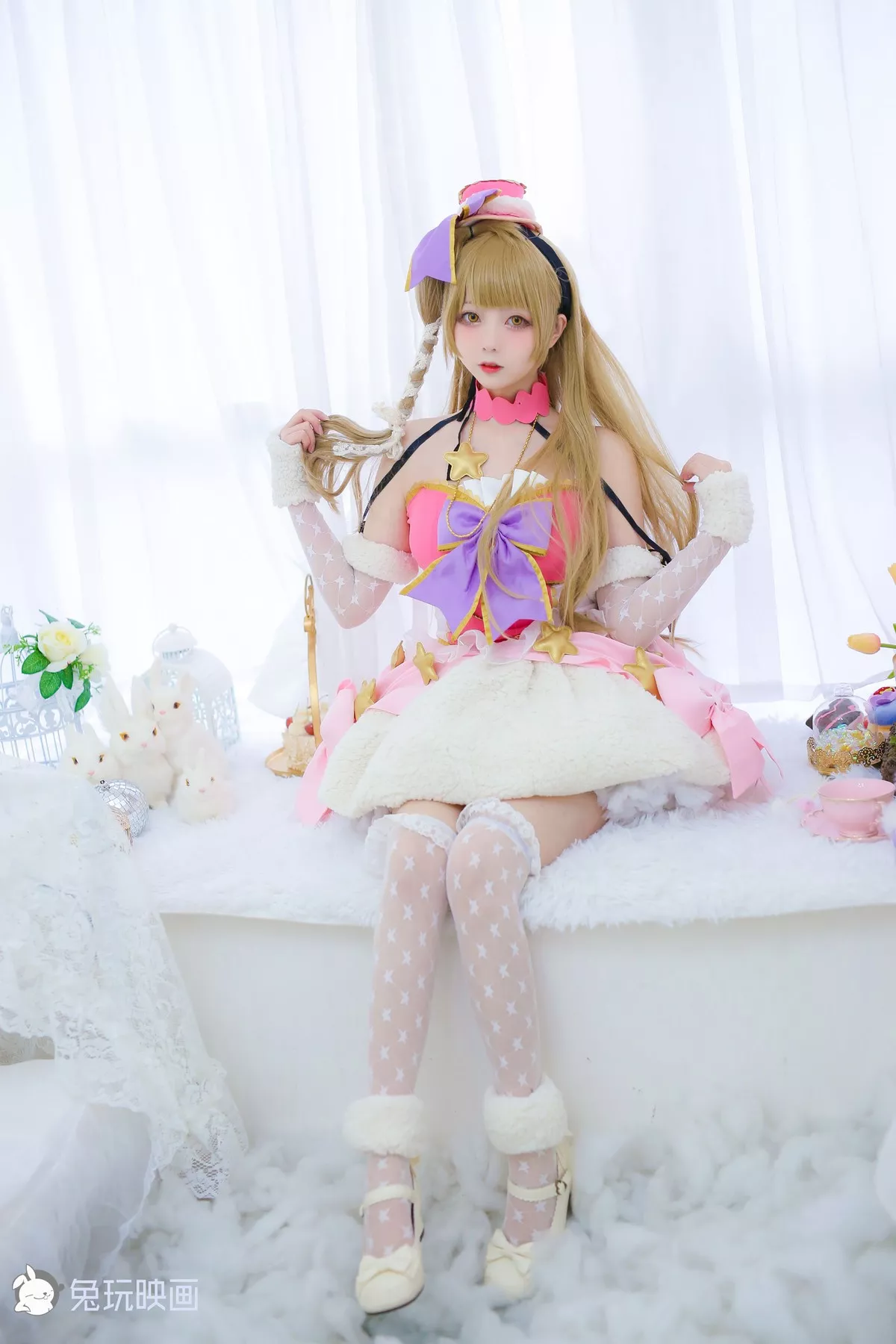 和 美人Cosplay 加藤惠 南小鸟 兔玩映画