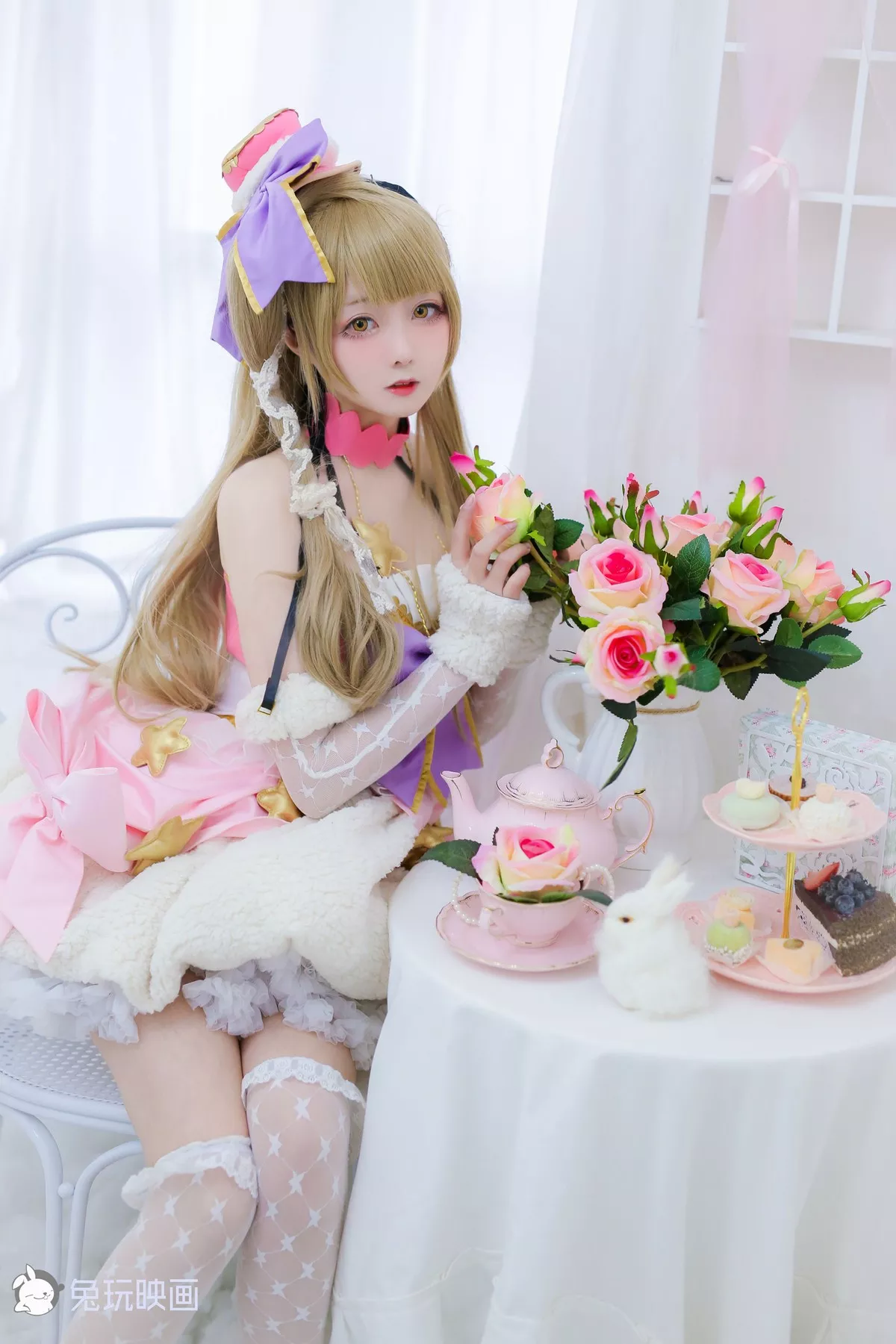 和 美人Cosplay 加藤惠 南小鸟 兔玩映画