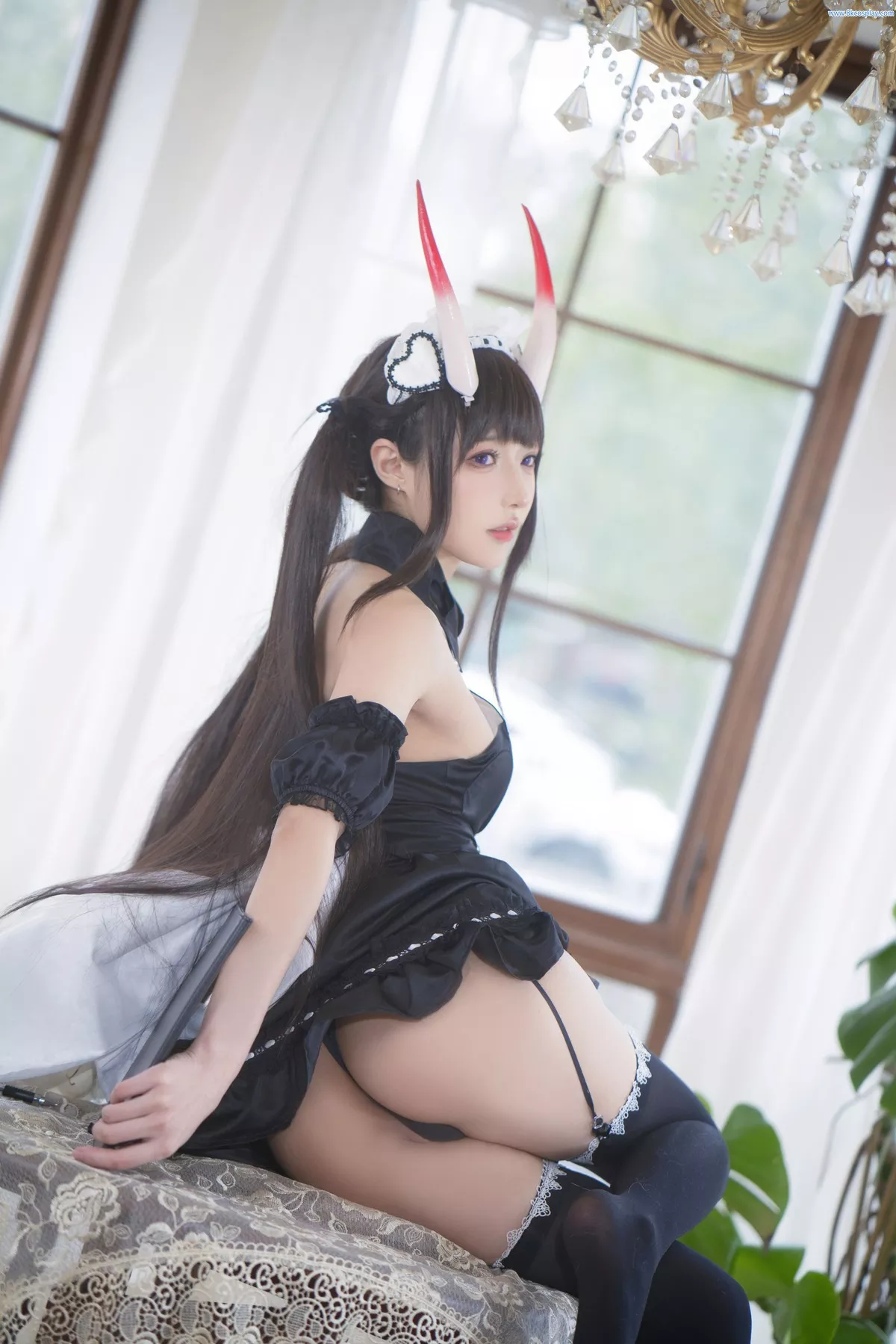 阿包也是兔娘 月舰长 仆人 女神Cosplay 能代