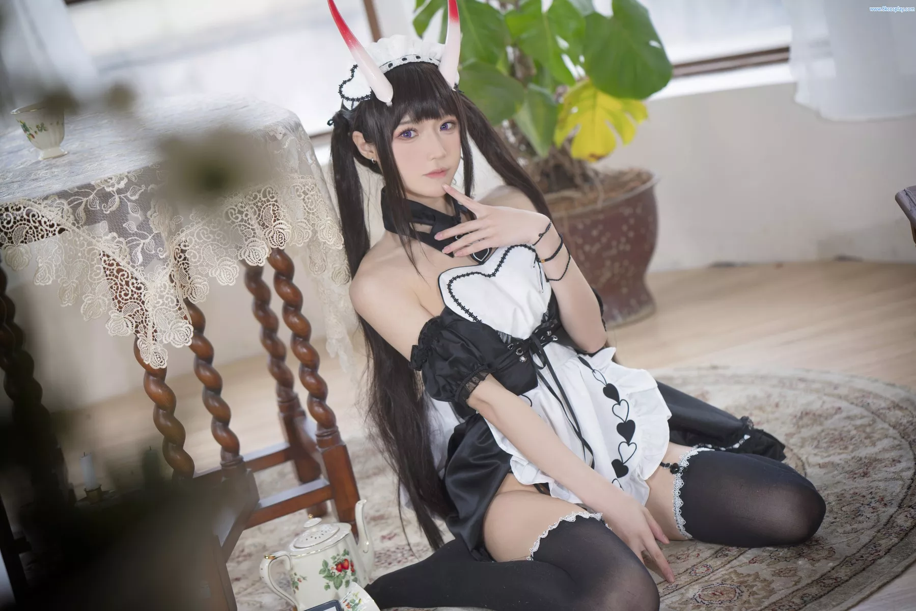 阿包也是兔娘 月舰长 仆人 女神Cosplay 能代