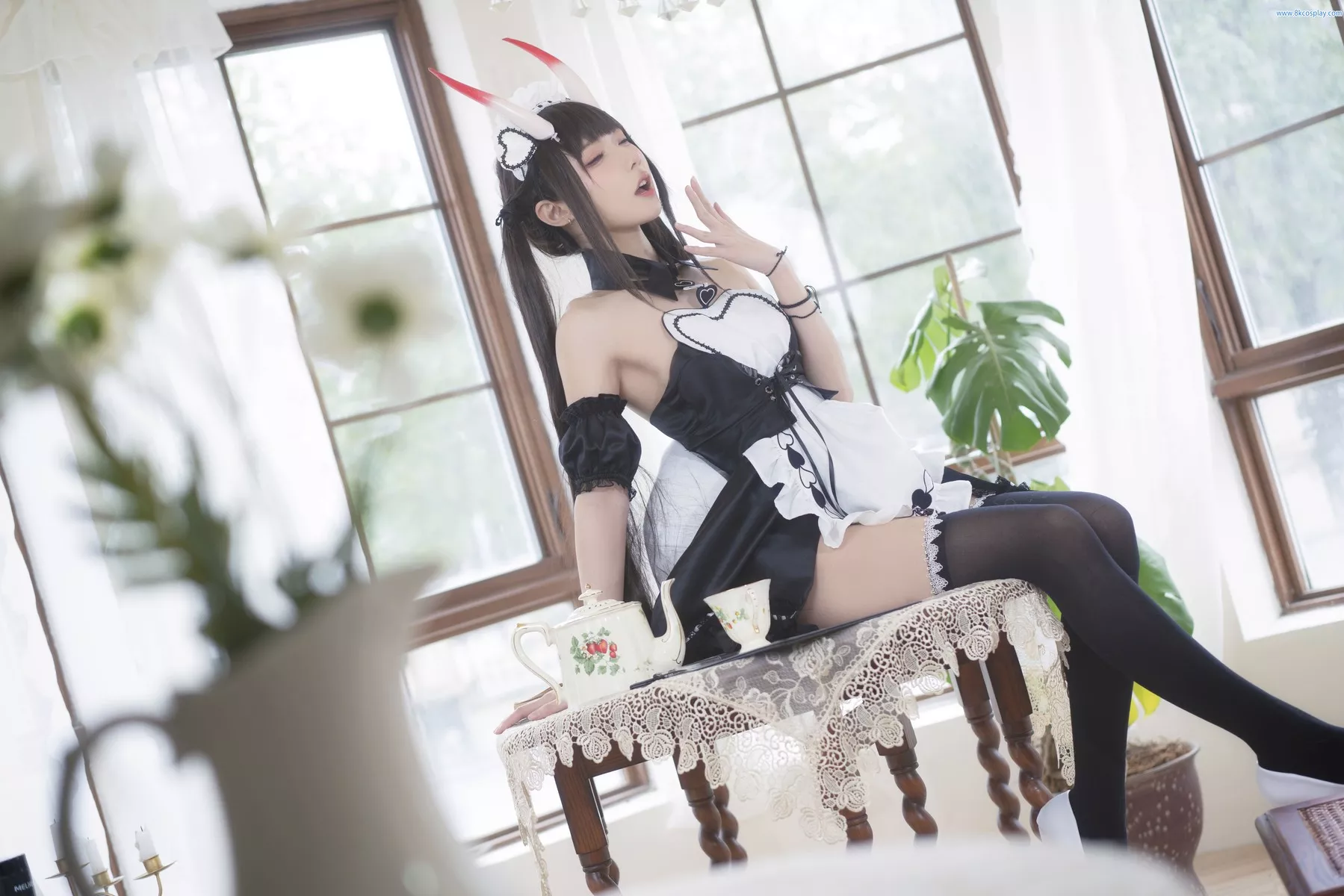 阿包也是兔娘 月舰长 仆人 女神Cosplay 能代