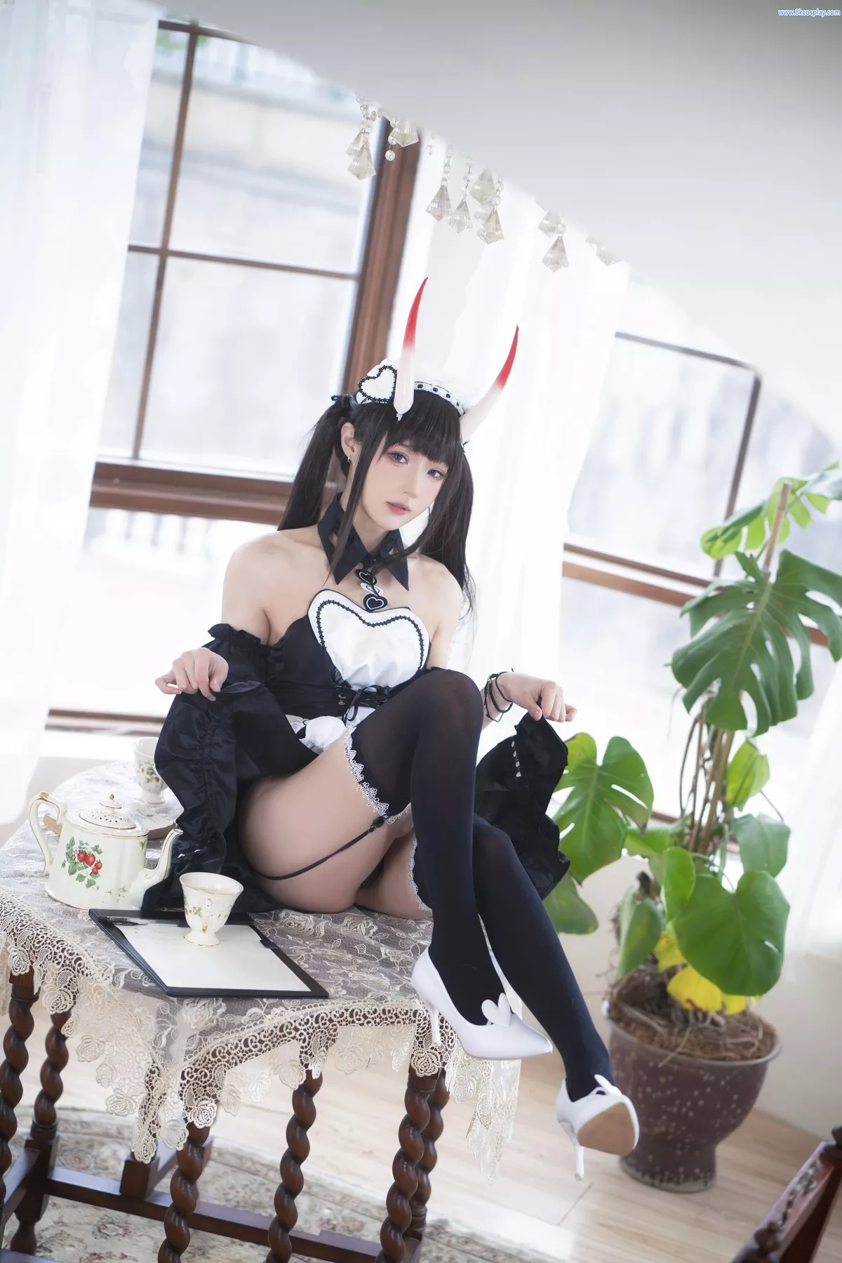 阿包也是兔娘 月舰长 仆人 女神Cosplay 能代