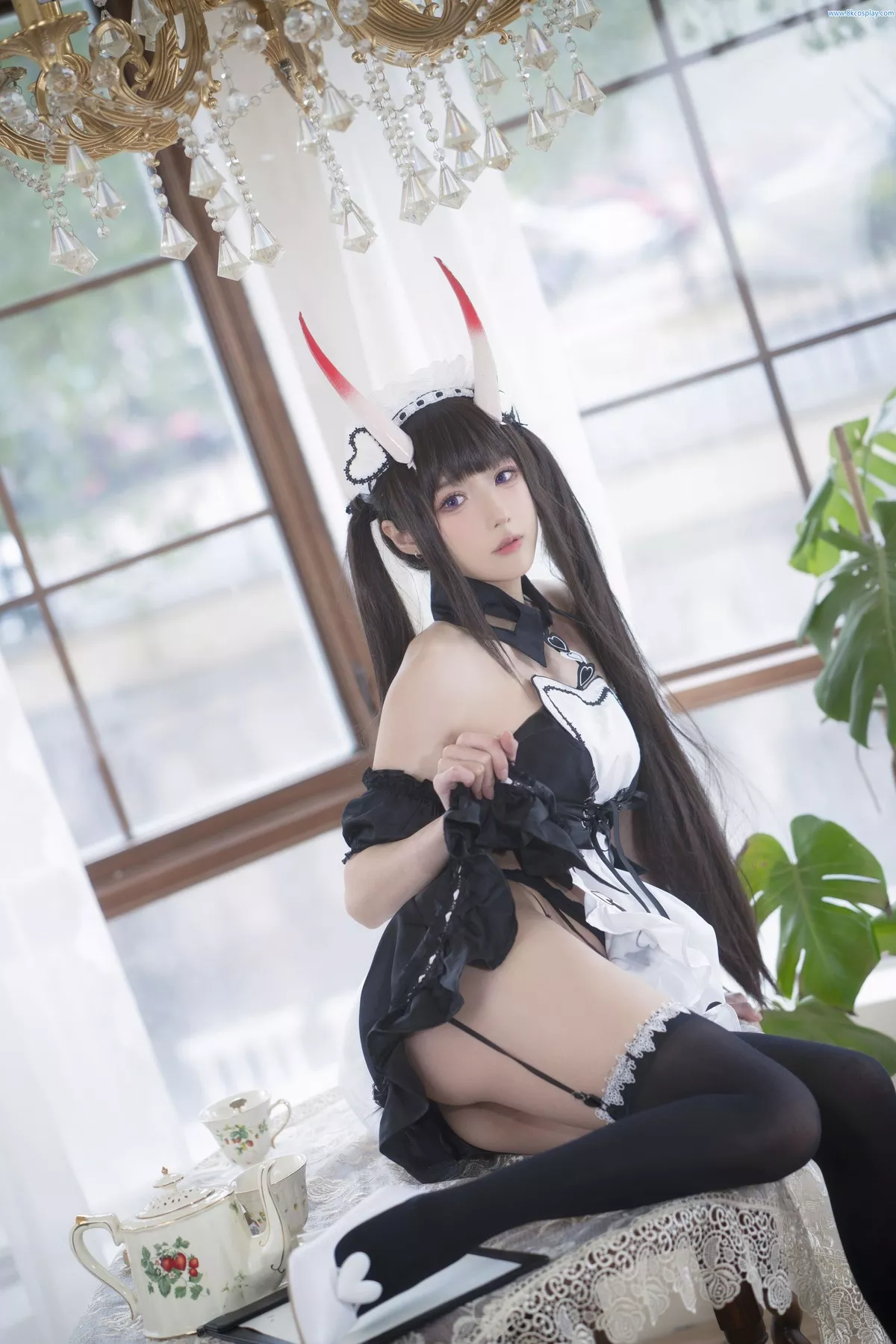 阿包也是兔娘 月舰长 仆人 女神Cosplay 能代