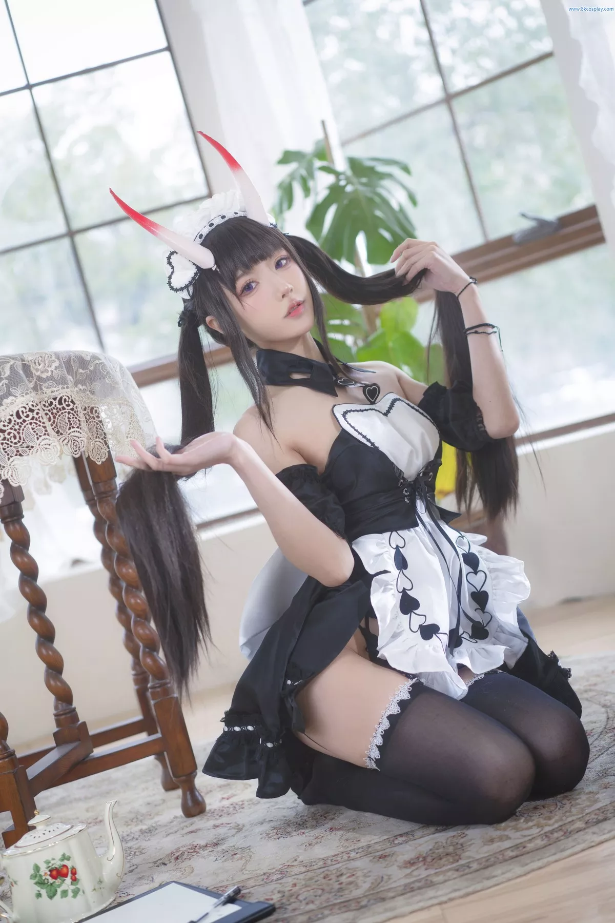 阿包也是兔娘 月舰长 仆人 女神Cosplay 能代