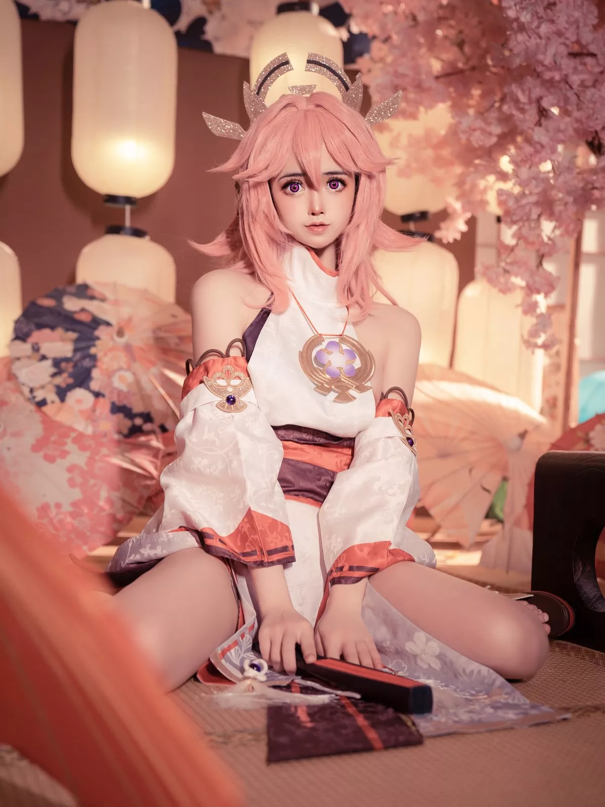 小礼好困 八重神子  风韵私房 SleeppyLee1 佳人Cosplay