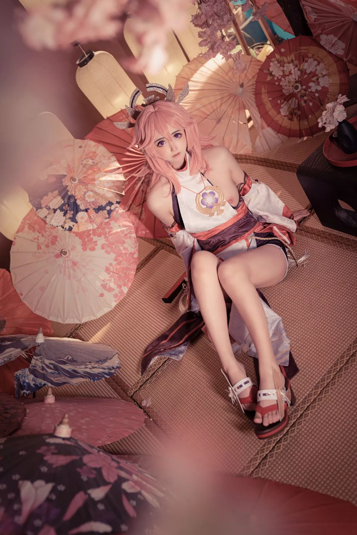 小礼好困 八重神子  风韵私房 SleeppyLee1 佳人Cosplay