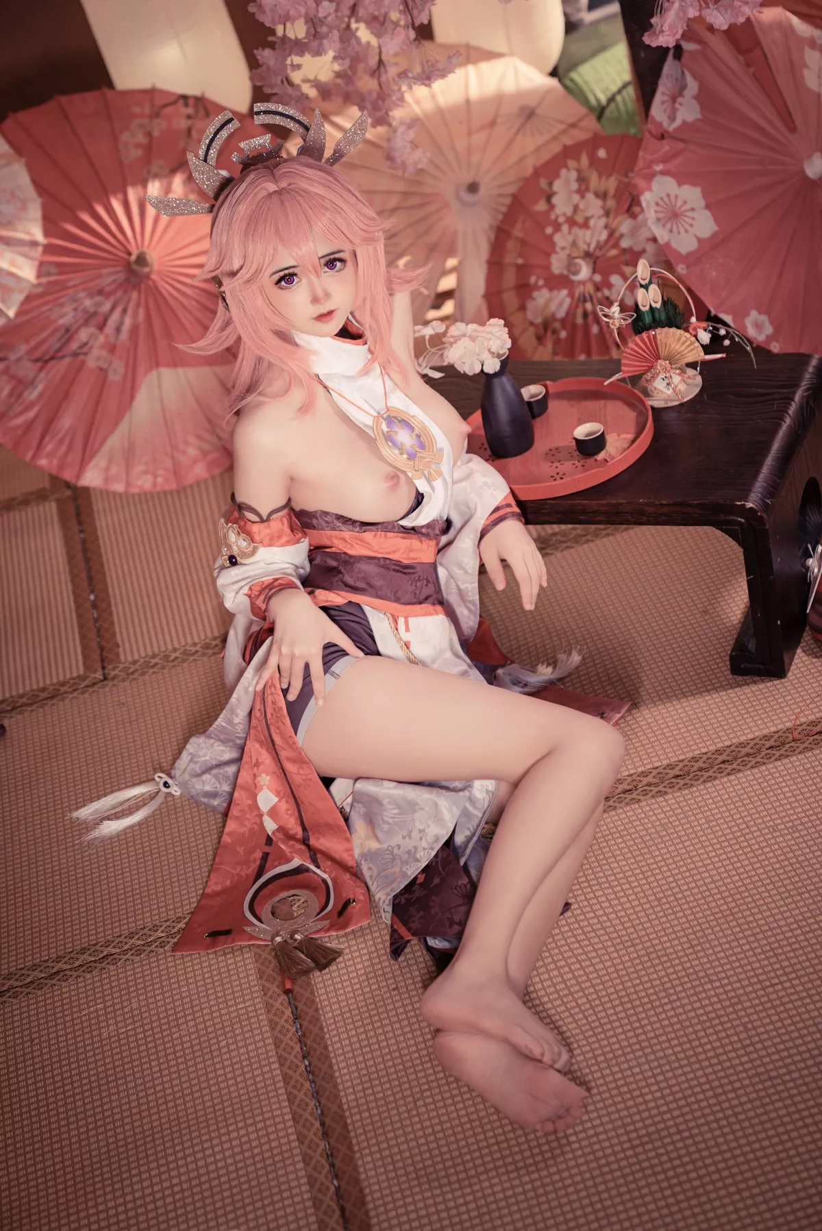 小礼好困 八重神子  风韵私房 SleeppyLee1 佳人Cosplay