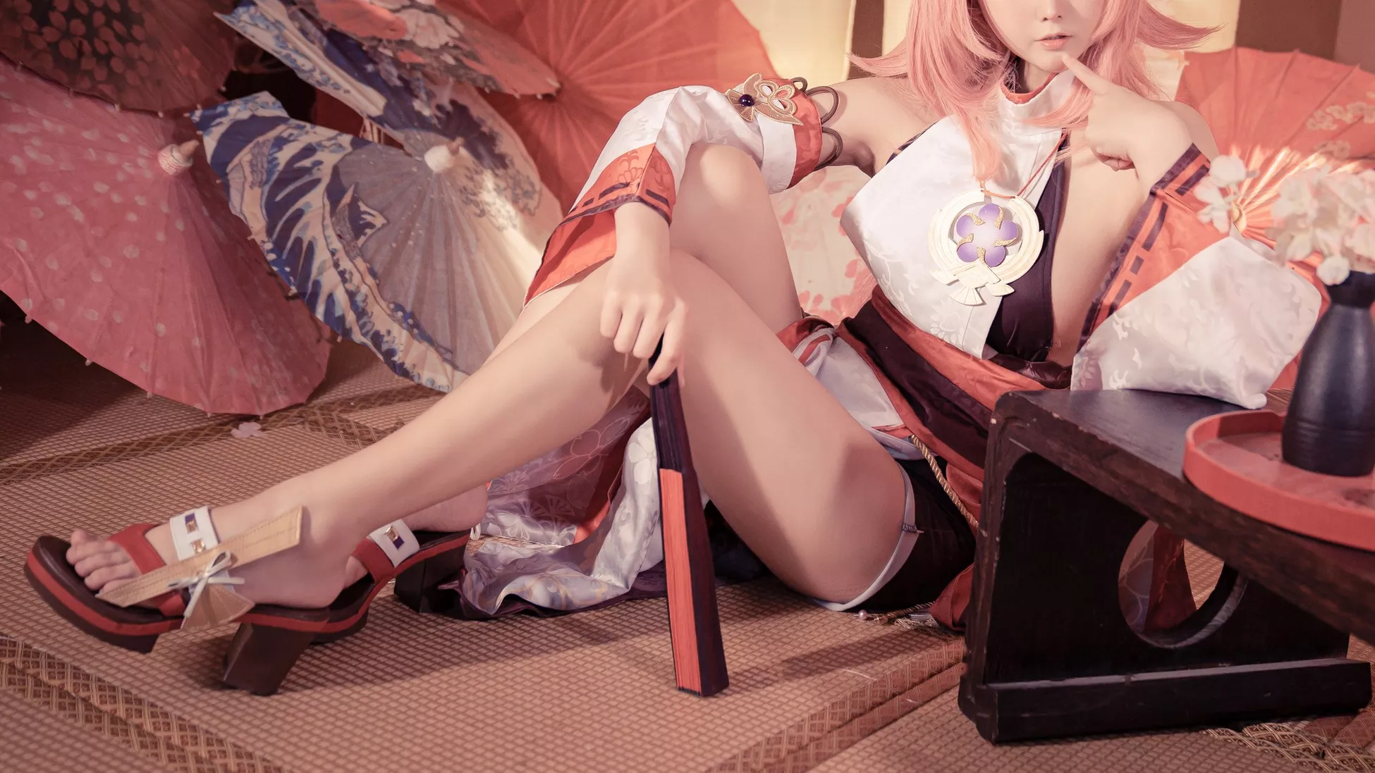 小礼好困 八重神子  风韵私房 SleeppyLee1 佳人Cosplay