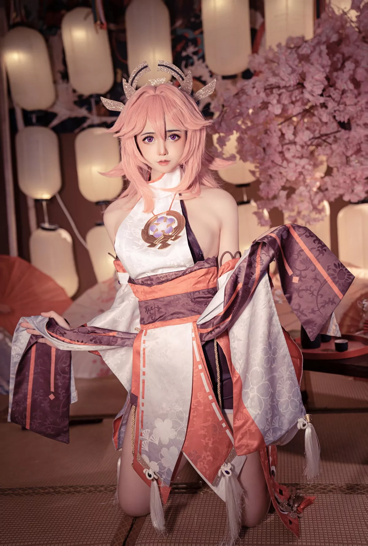 小礼好困 八重神子  风韵私房 SleeppyLee1 佳人Cosplay
