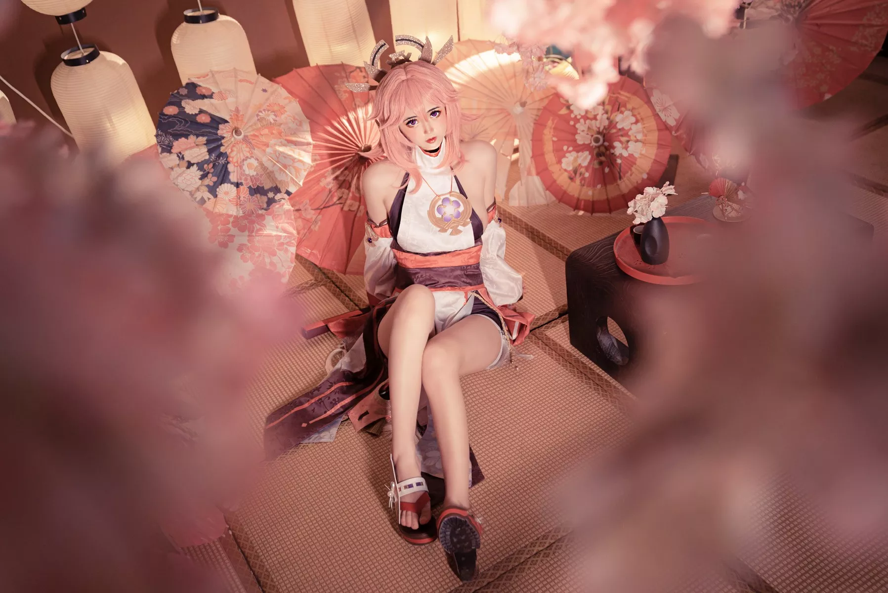 小礼好困 八重神子  风韵私房 SleeppyLee1 佳人Cosplay