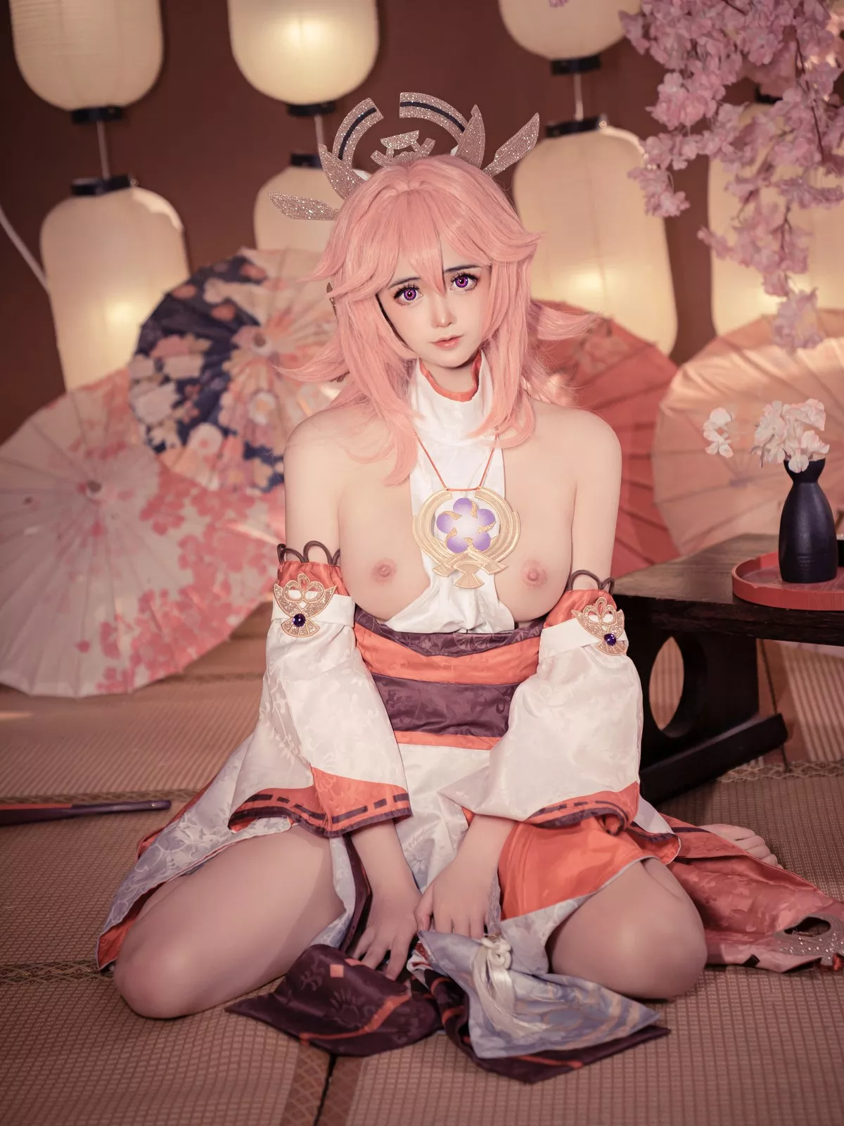 小礼好困 八重神子  风韵私房 SleeppyLee1 佳人Cosplay