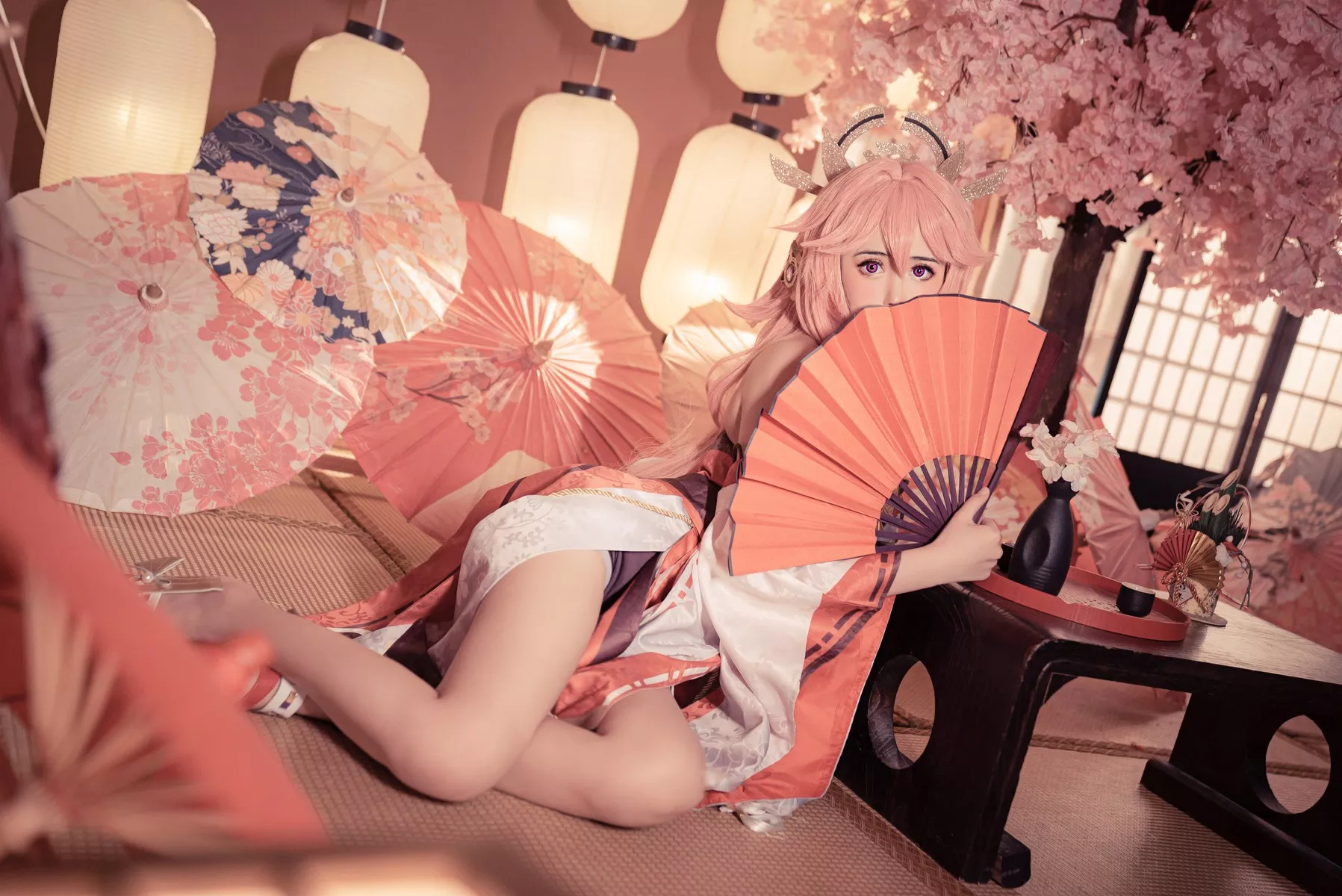 小礼好困 八重神子  风韵私房 SleeppyLee1 佳人Cosplay