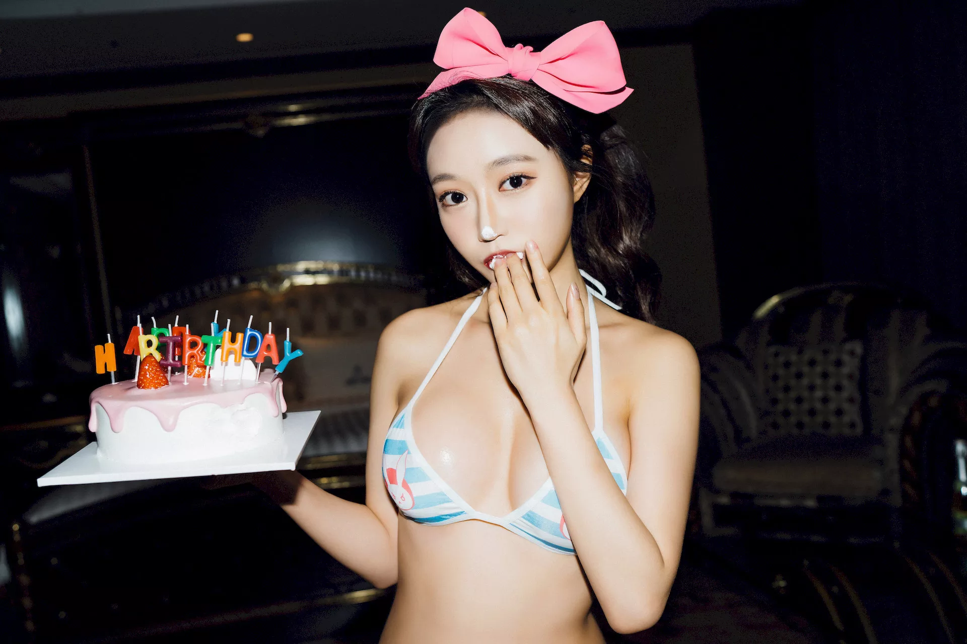 全集修正 Happy 高丽模特写真 Night Snap 月夜快照】  Jucy【Moon Birthday