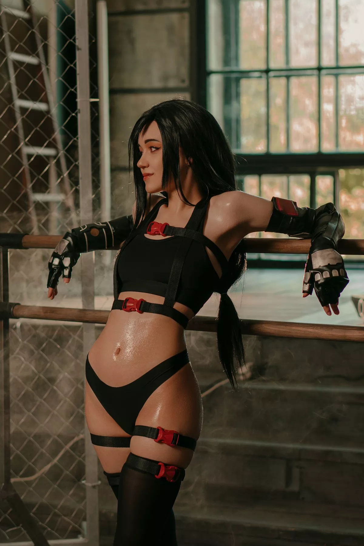 Lockhart 美人Cosplay Tifa Donna 蒂法 Loli 迷人密拍