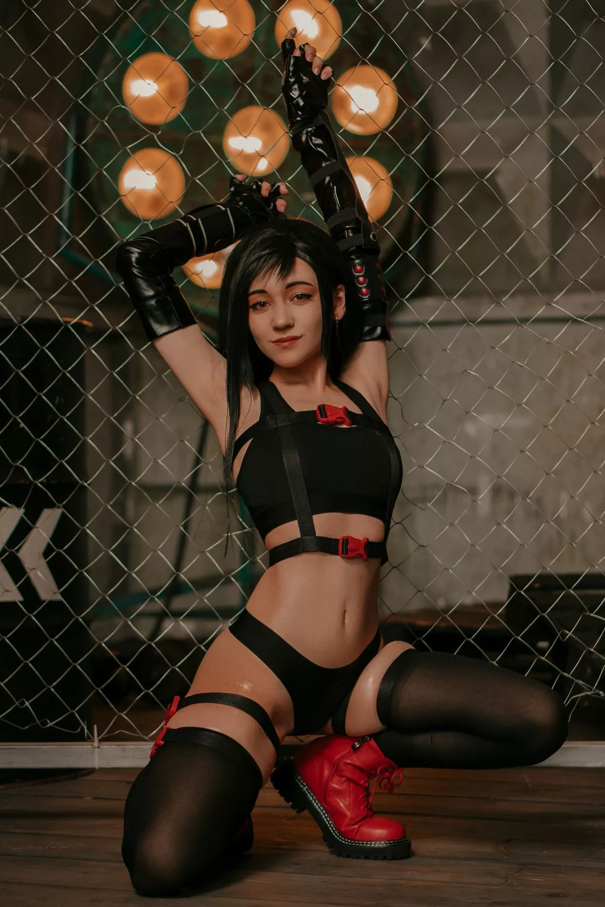 Lockhart 美人Cosplay Tifa Donna 蒂法 Loli 迷人密拍