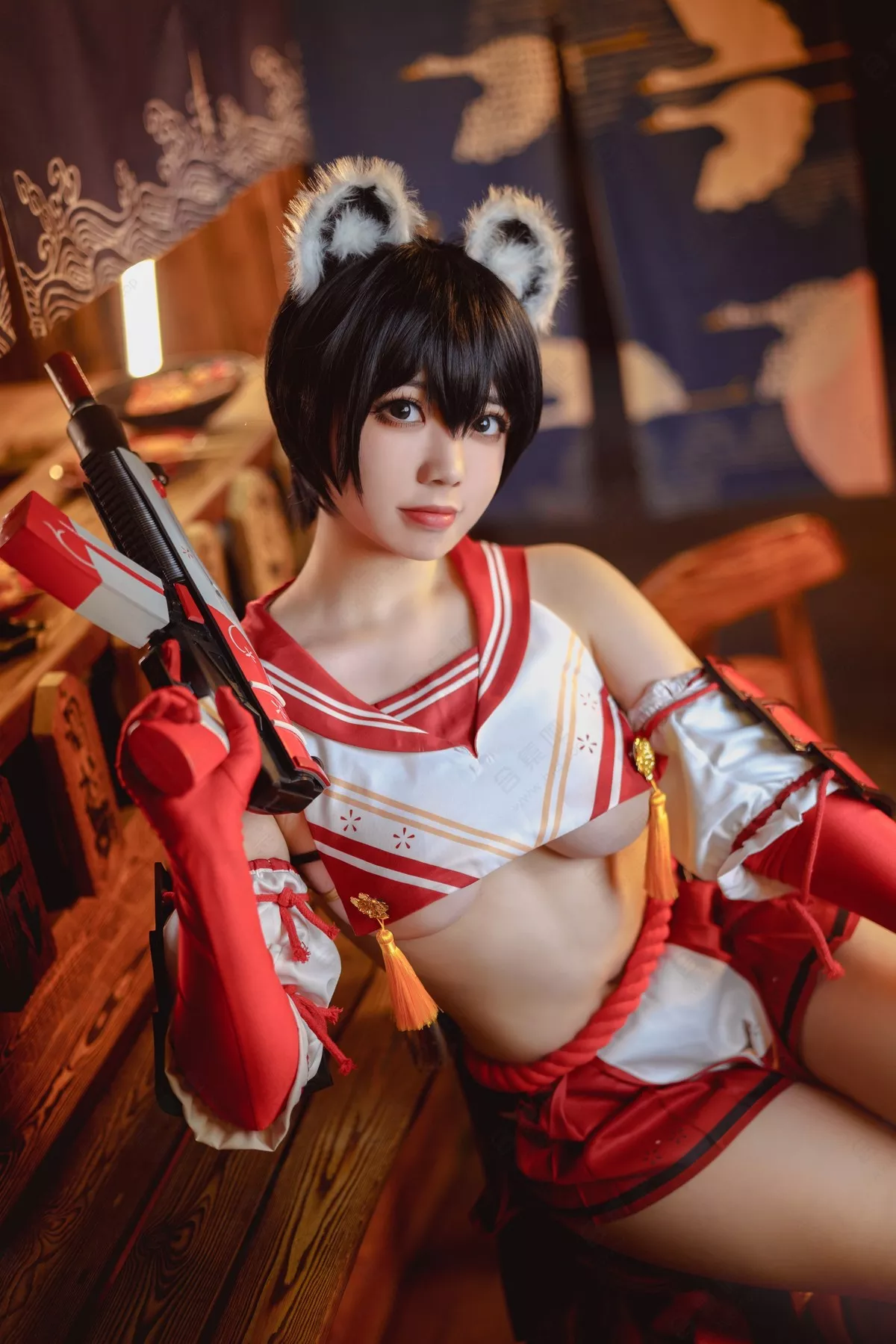 佳人Cosplay 风情私房 Kasuga Ganlory 春日 啊日日 Tsubaki