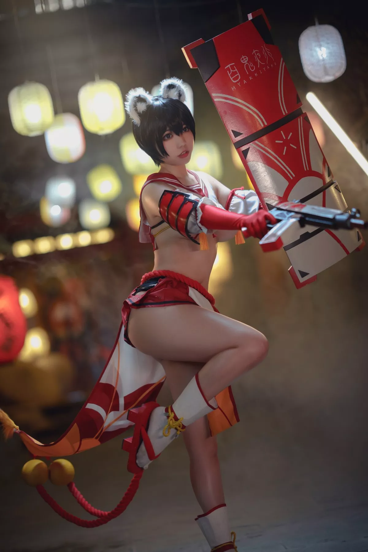 佳人Cosplay 风情私房 Kasuga Ganlory 春日 啊日日 Tsubaki