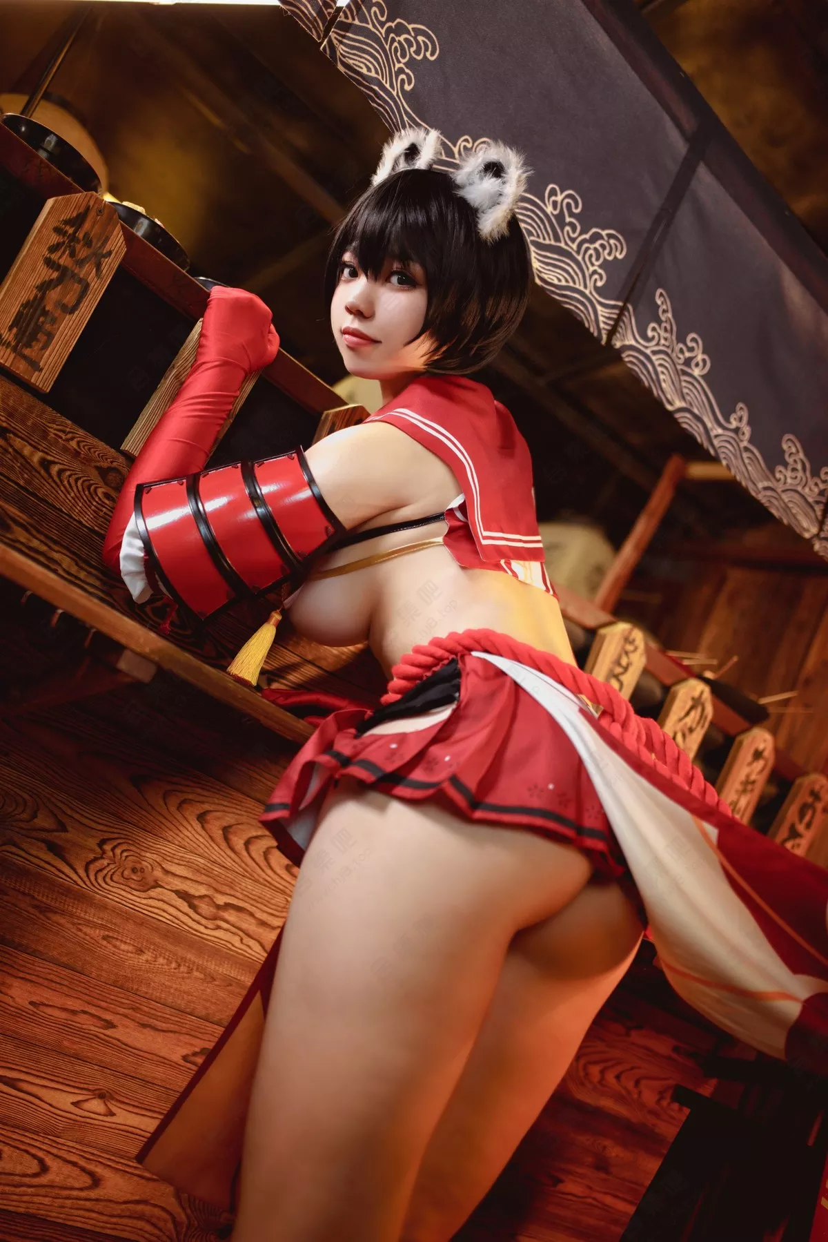 佳人Cosplay 风情私房 Kasuga Ganlory 春日 啊日日 Tsubaki