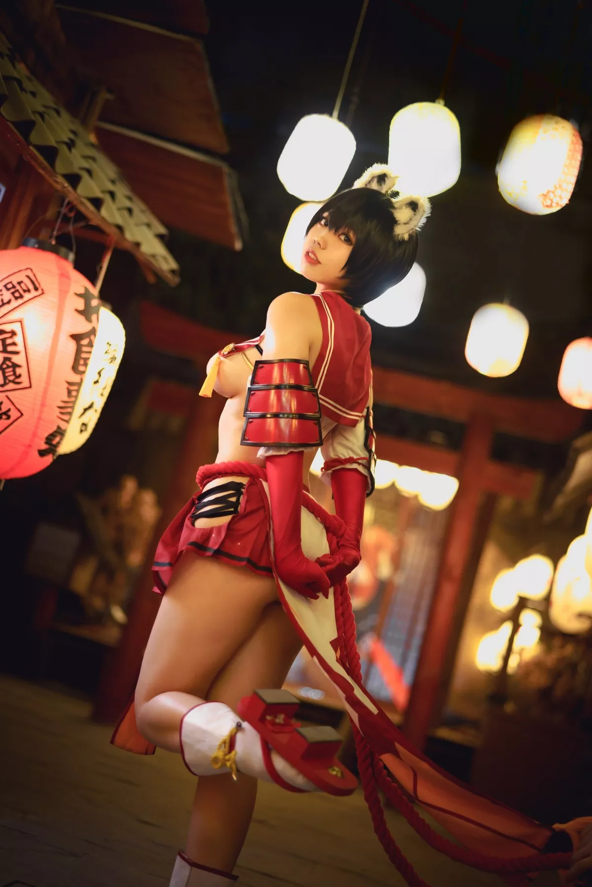 佳人Cosplay 风情私房 Kasuga Ganlory 春日 啊日日 Tsubaki