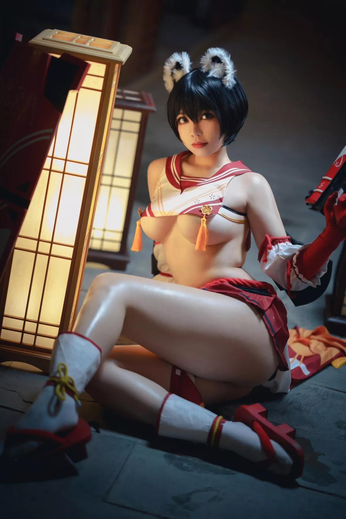 佳人Cosplay 风情私房 Kasuga Ganlory 春日 啊日日 Tsubaki