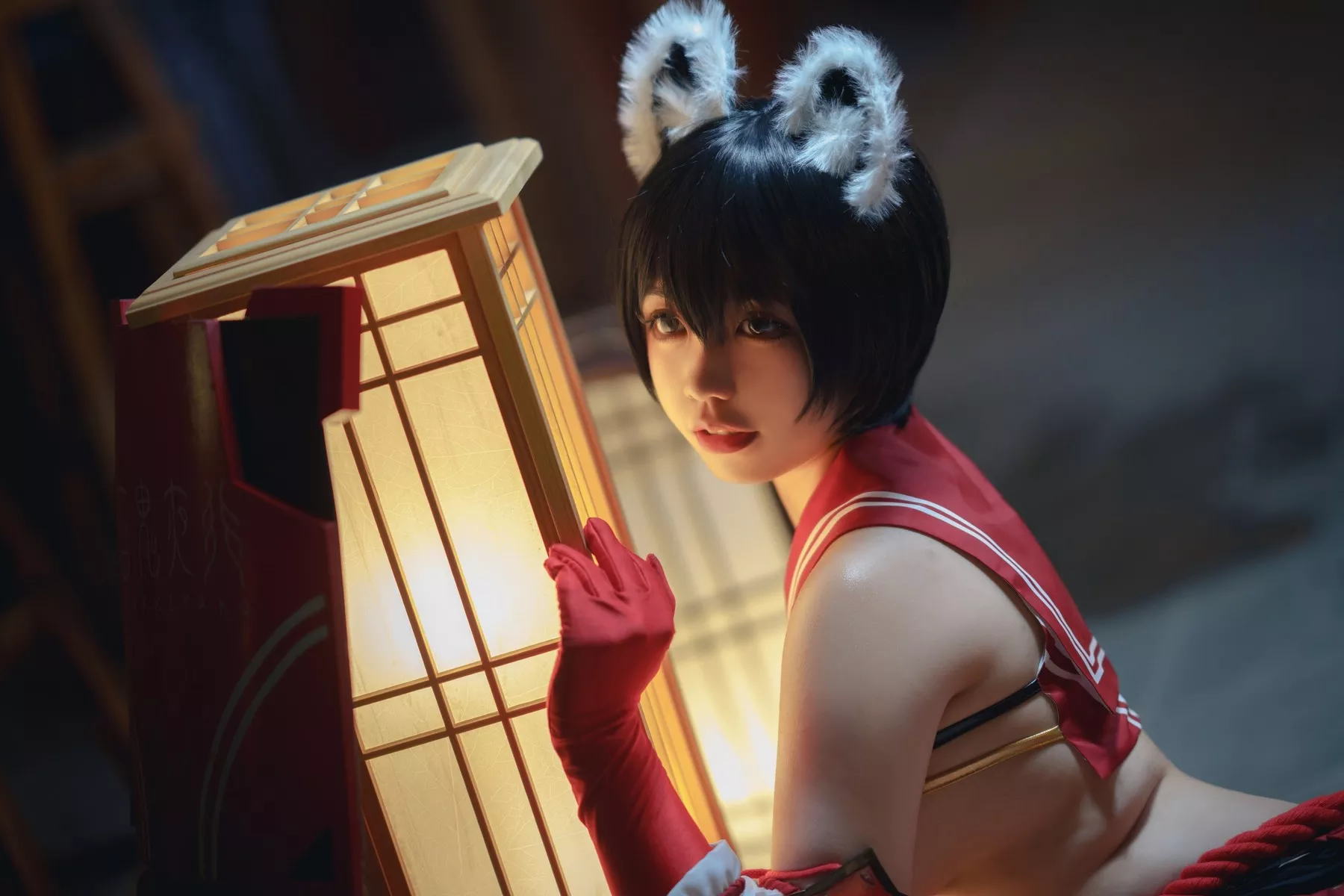 佳人Cosplay 风情私房 Kasuga Ganlory 春日 啊日日 Tsubaki