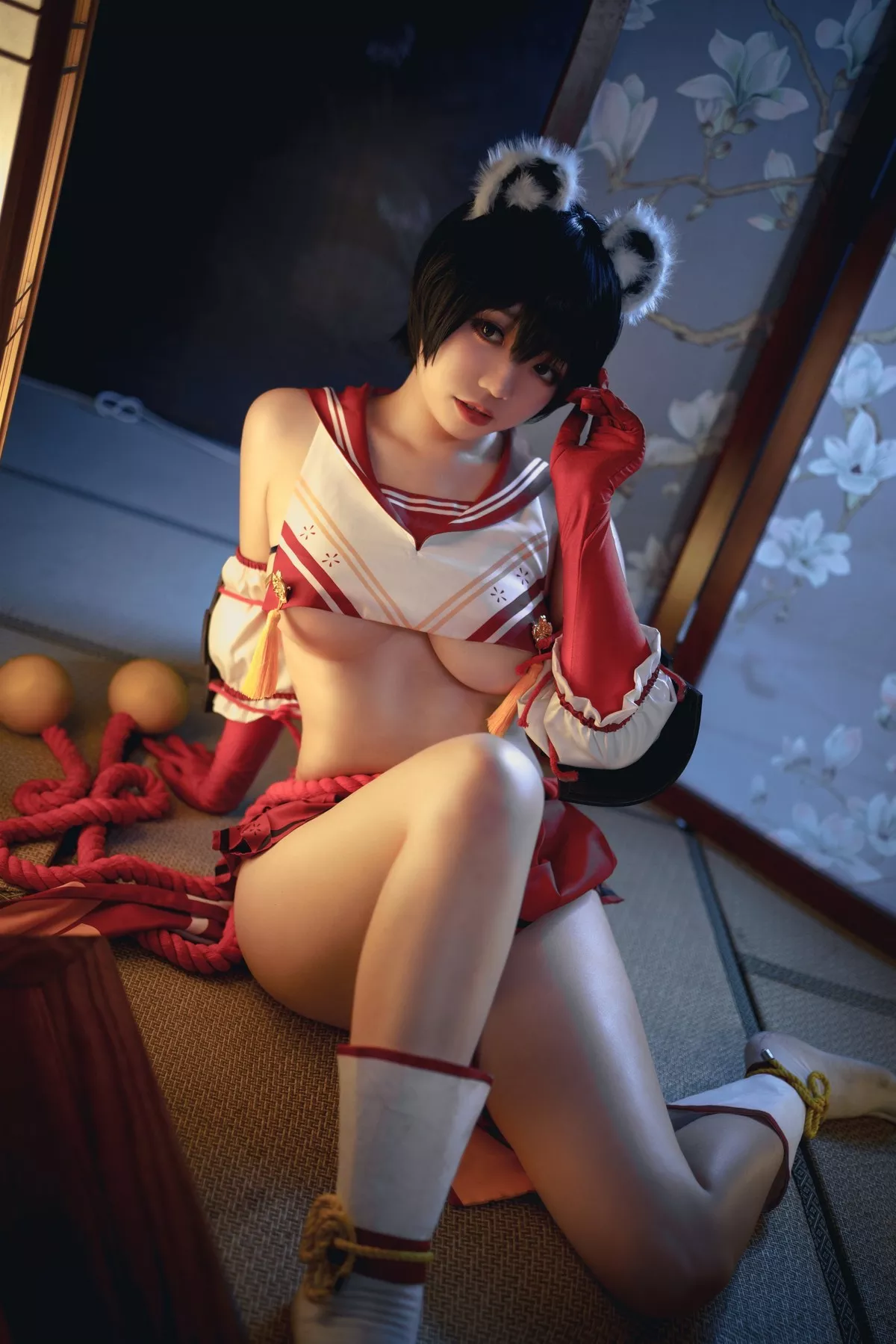 佳人Cosplay 风情私房 Kasuga Ganlory 春日 啊日日 Tsubaki