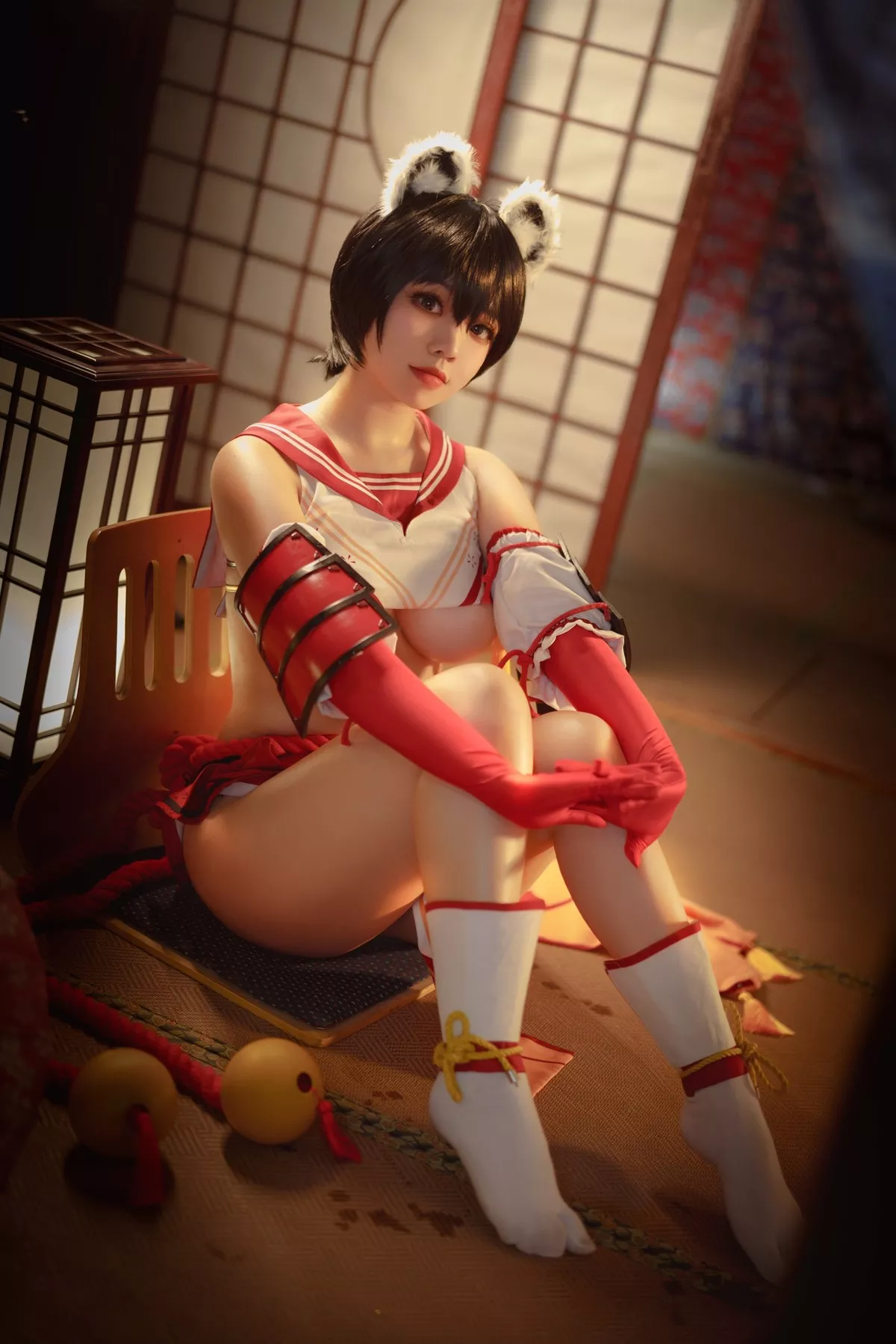 佳人Cosplay 风情私房 Kasuga Ganlory 春日 啊日日 Tsubaki