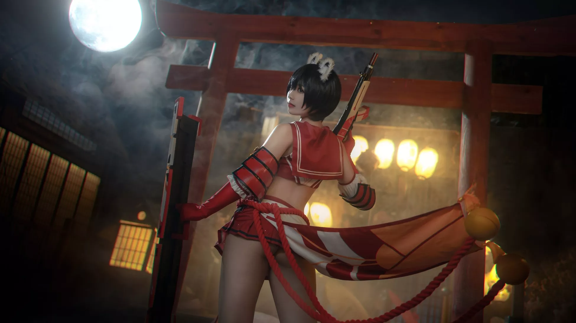 佳人Cosplay 风情私房 Kasuga Ganlory 春日 啊日日 Tsubaki