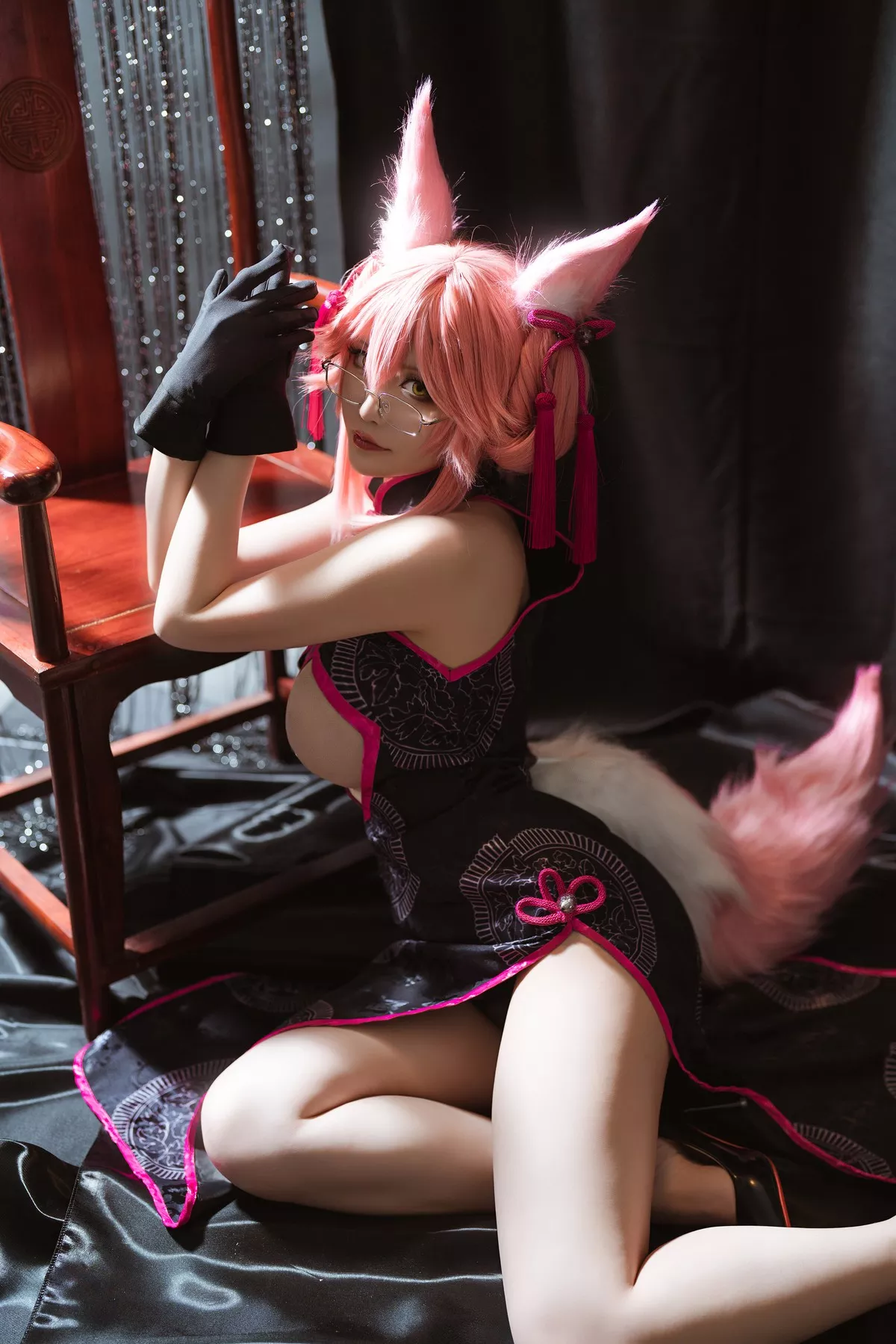 FGO高扬斯卡娅旗袍 丽人Cosplay 星之迟迟