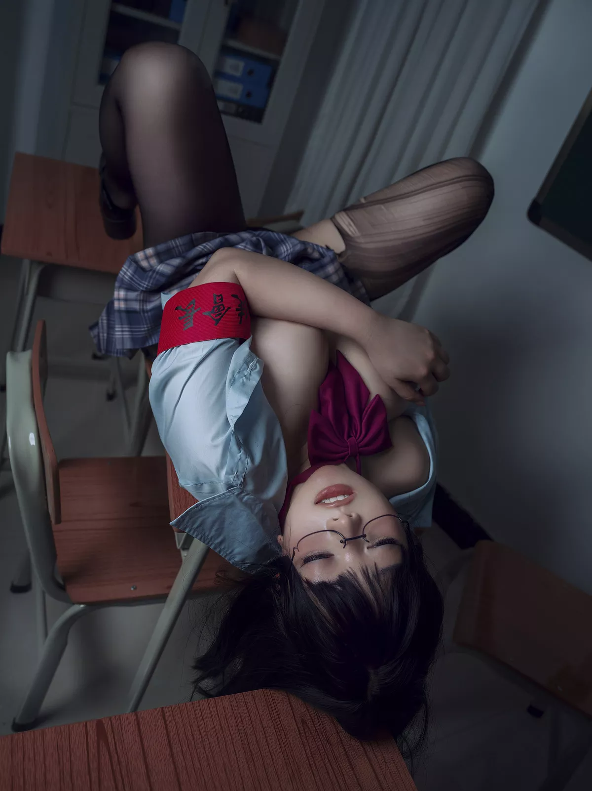 阿寨寨 美女Cosplay 写真 生徒会长 NinJA 风骚私拍