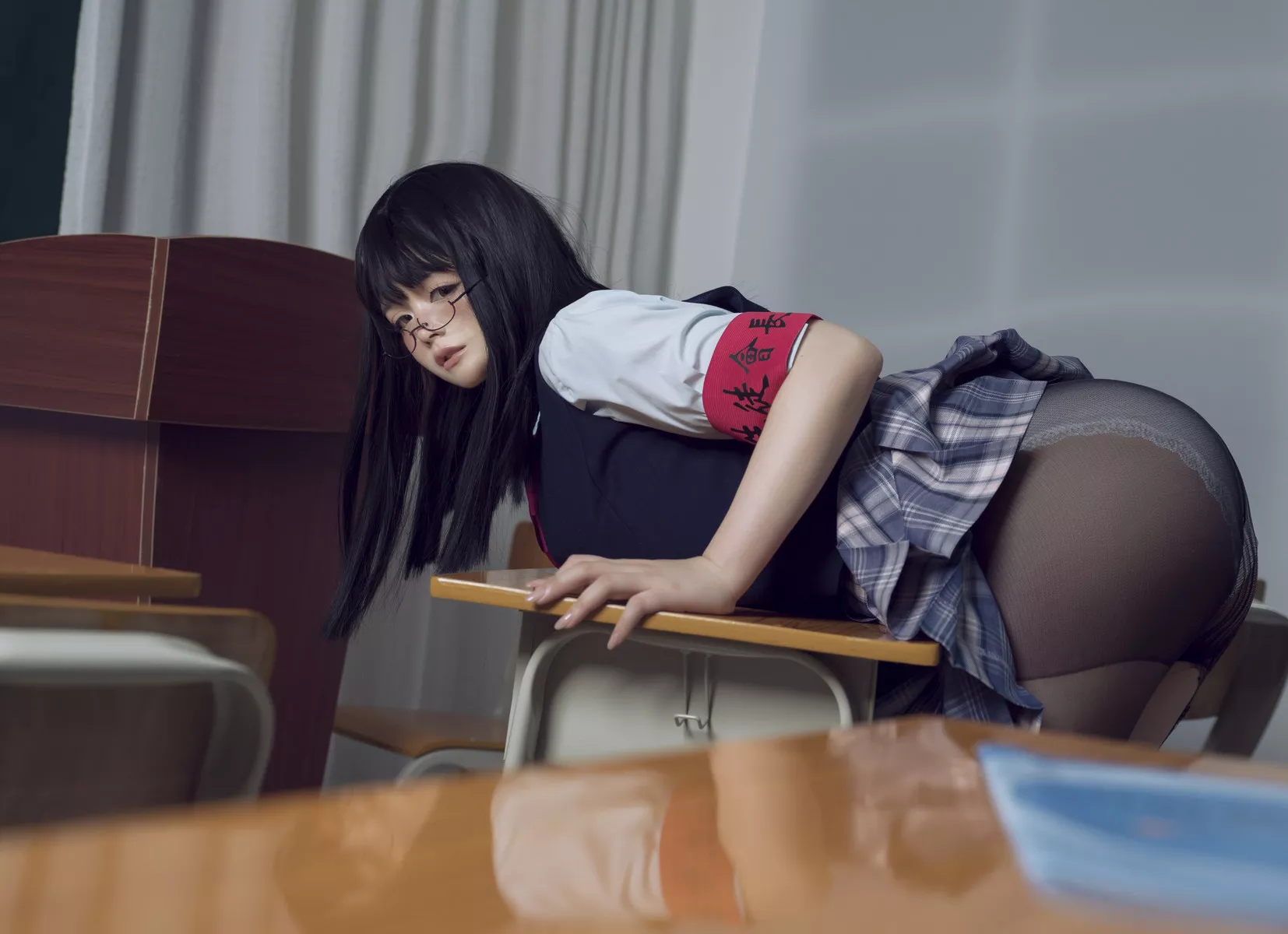 阿寨寨 美女Cosplay 写真 生徒会长 NinJA 风骚私拍
