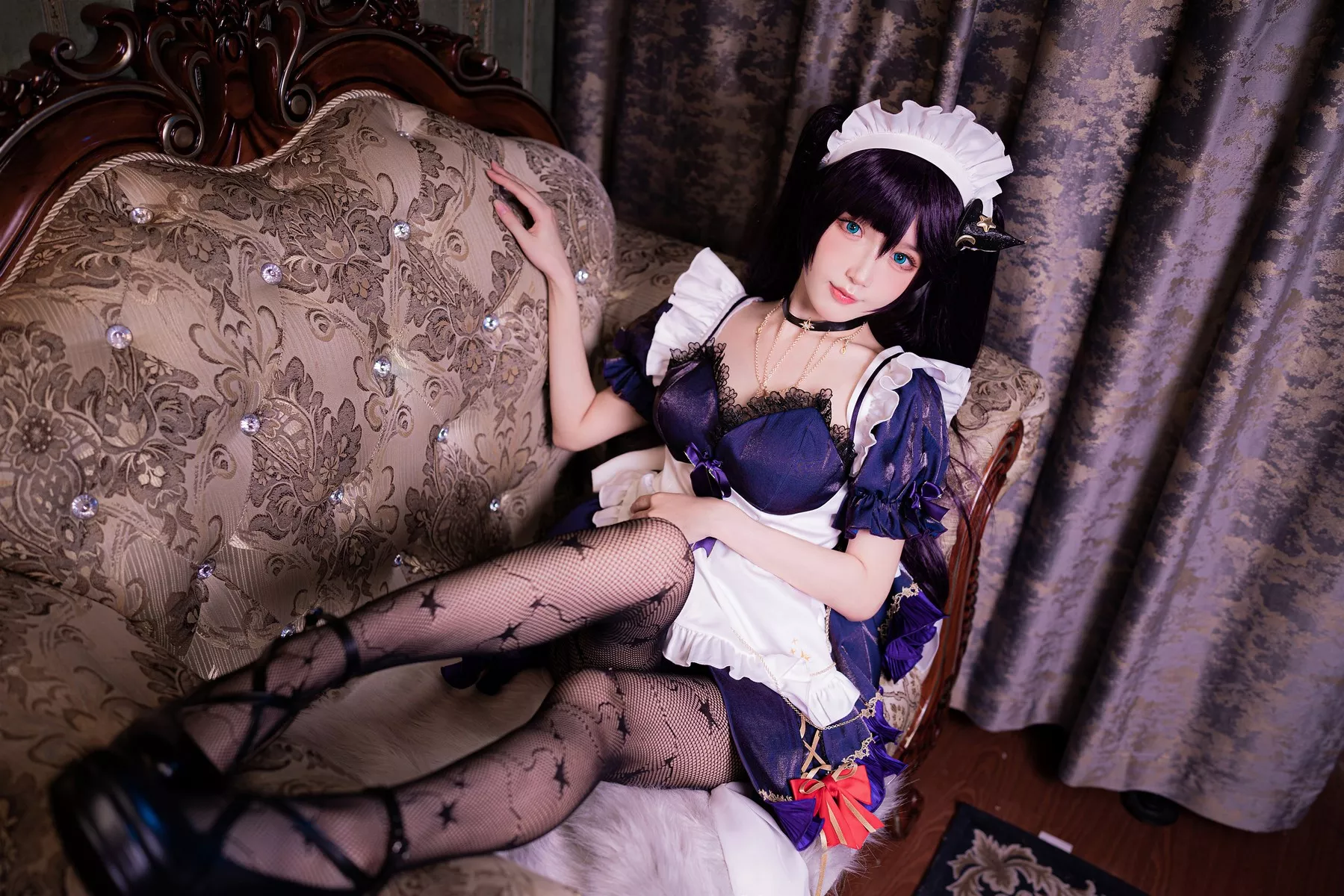 阿包也是兔娘 美人Cosplay 侍人 莫娜