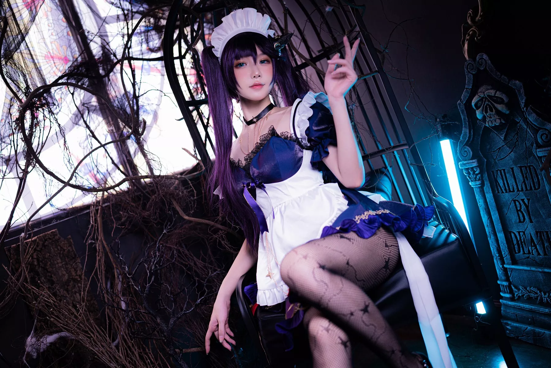 阿包也是兔娘 美人Cosplay 侍人 莫娜