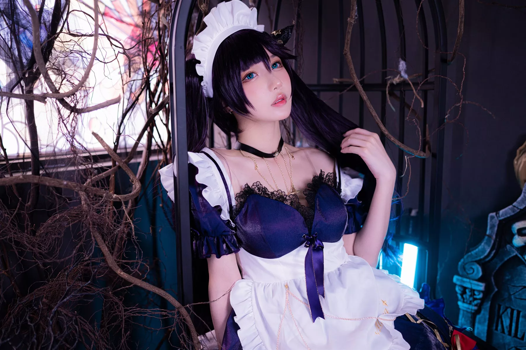 阿包也是兔娘 美人Cosplay 侍人 莫娜