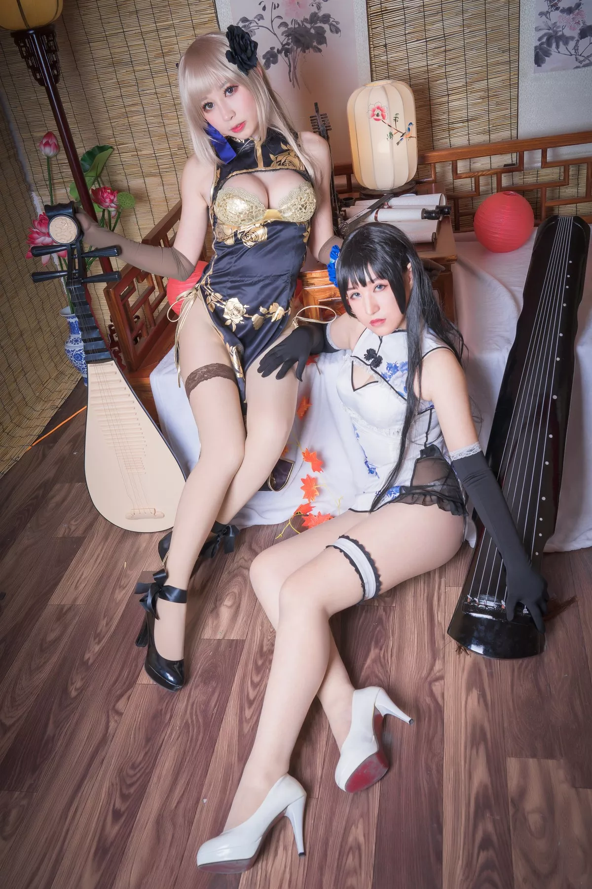佳人Cosplay 黑米粥 金莲 魅魔私摄