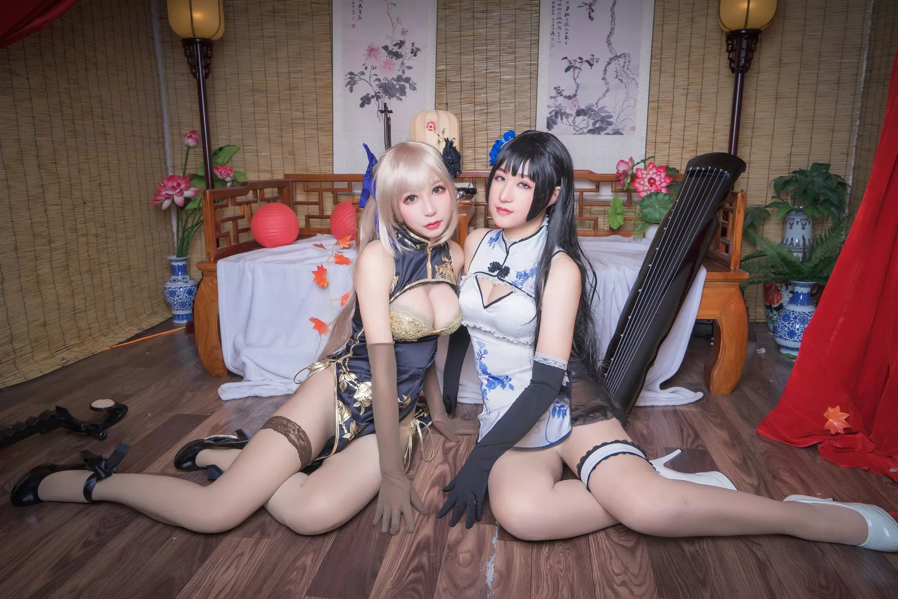 佳人Cosplay 黑米粥 金莲 魅魔私摄
