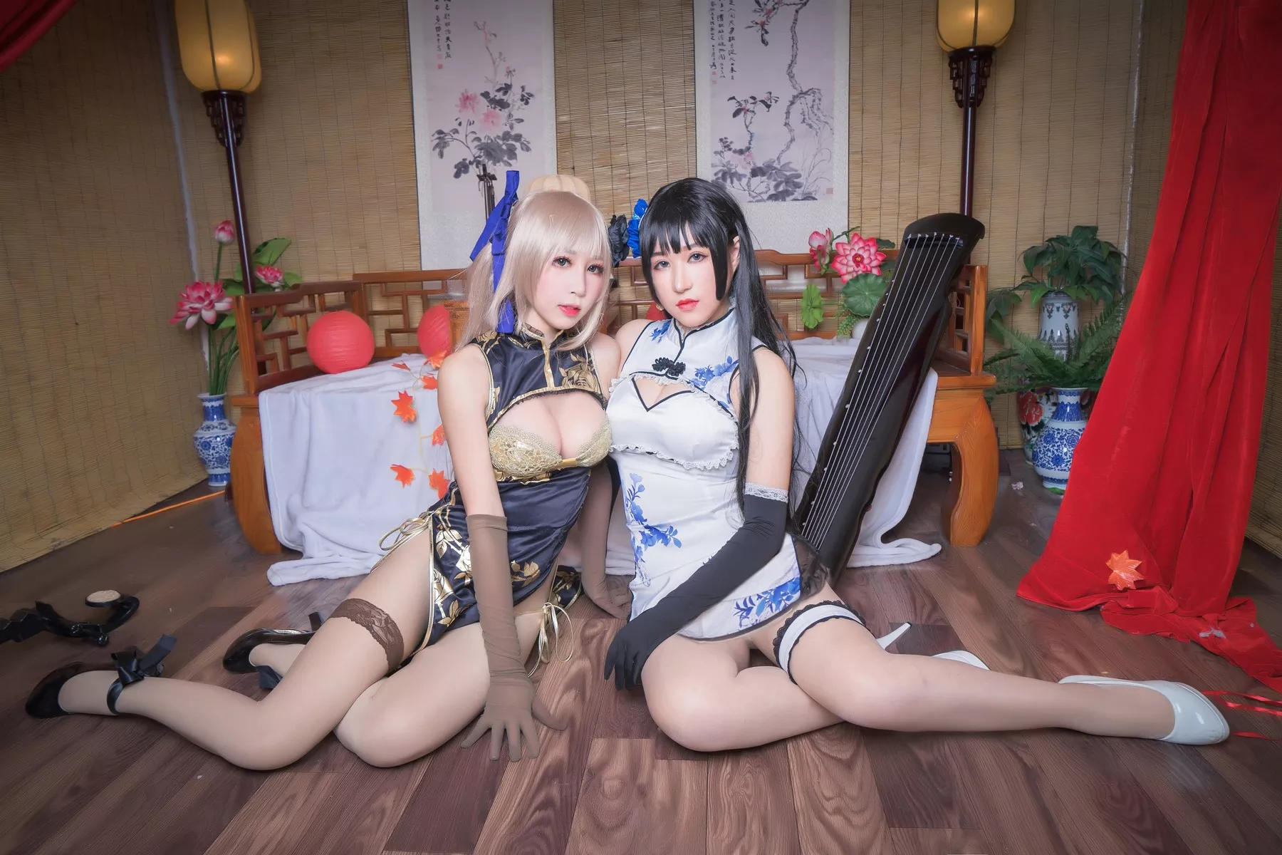 佳人Cosplay 黑米粥 金莲 魅魔私摄