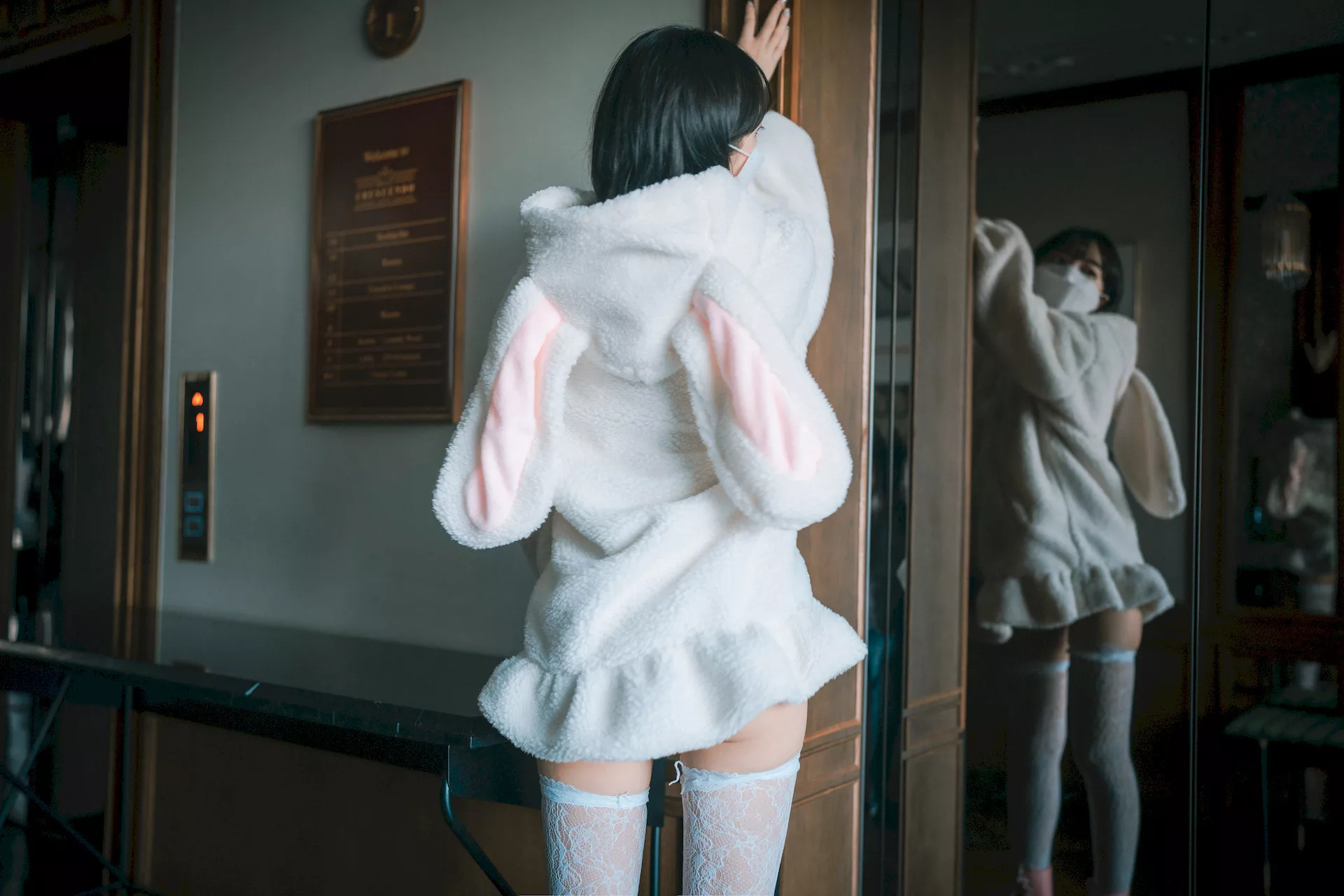 Class(69P) 高丽靓模高画质写真图集 】 K  HaNari【DJAWA大佳玩  高丽靓模写真 Notting