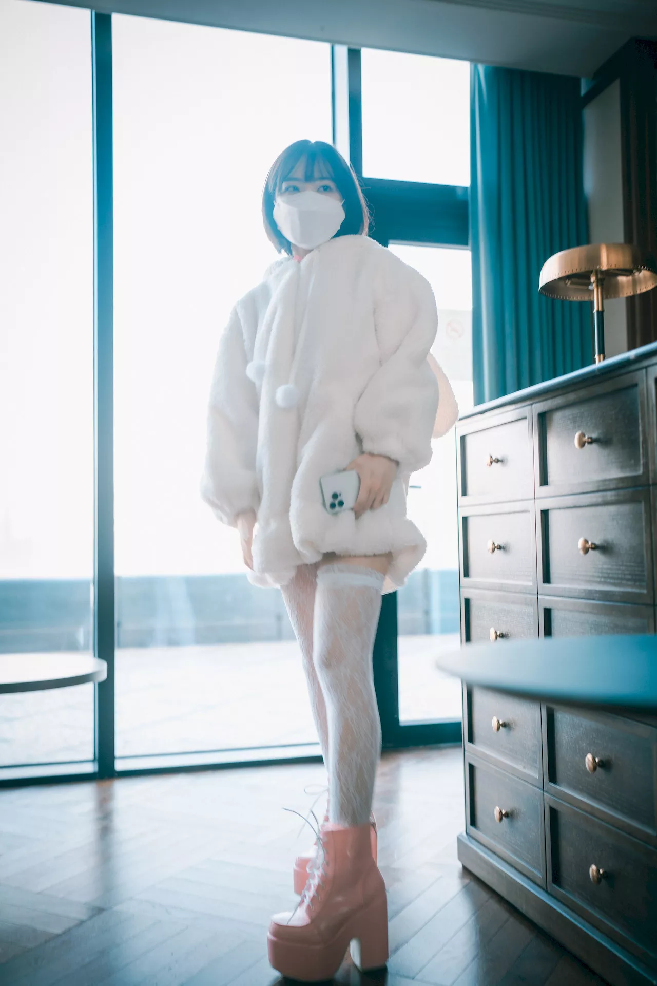 Class(69P) 高丽靓模高画质写真图集 】 K  HaNari【DJAWA大佳玩  高丽靓模写真 Notting