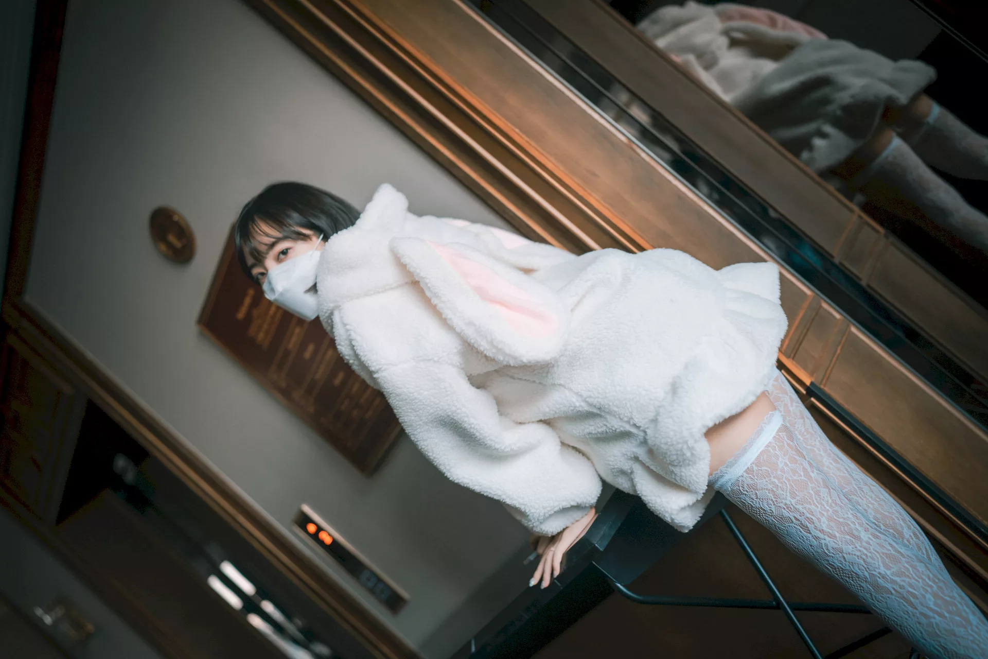 Class(69P) 高丽靓模高画质写真图集 】 K  HaNari【DJAWA大佳玩  高丽靓模写真 Notting