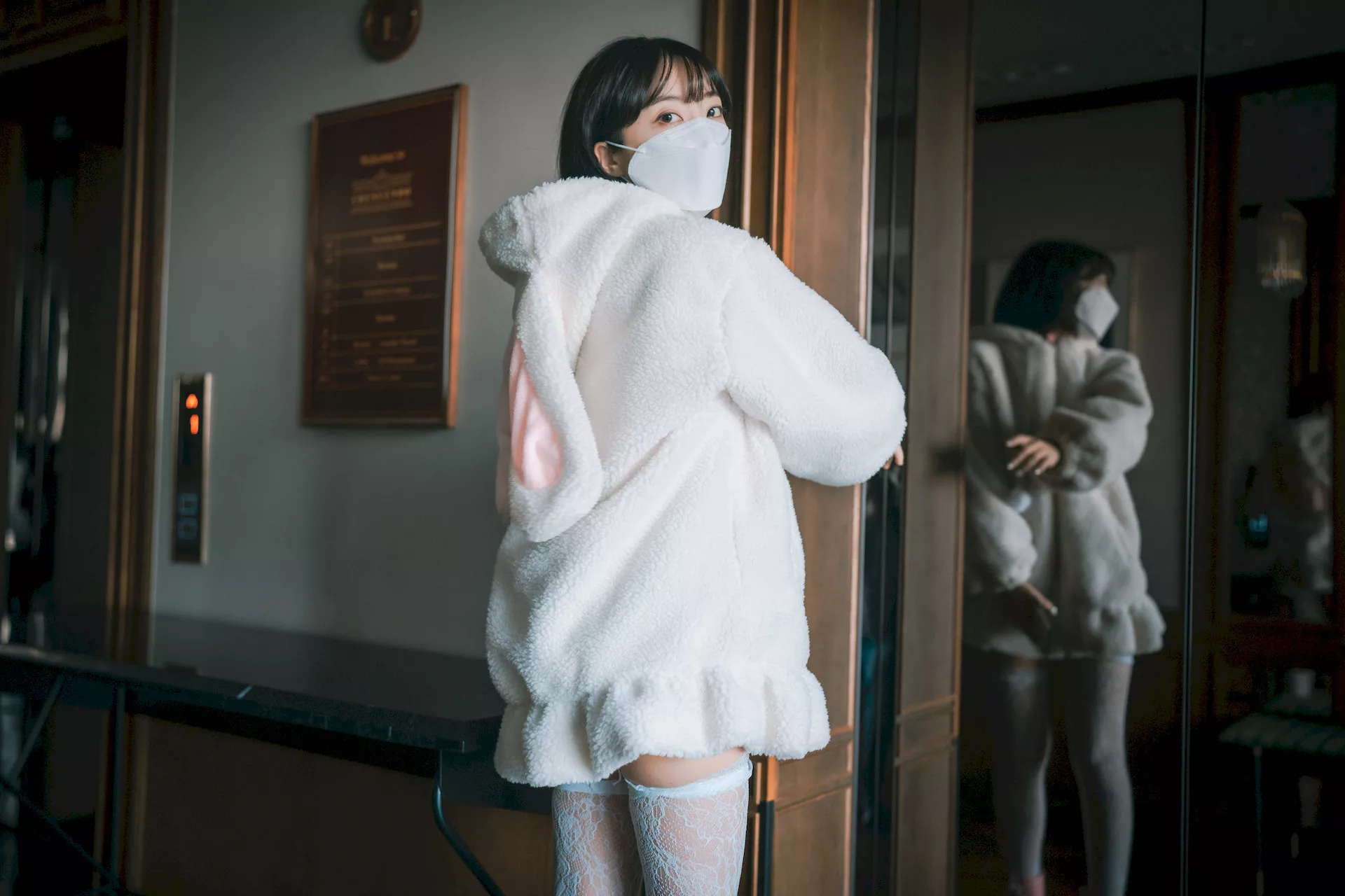 Class(69P) 高丽靓模高画质写真图集 】 K  HaNari【DJAWA大佳玩  高丽靓模写真 Notting
