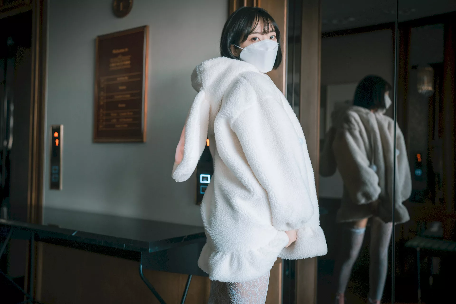 Class(69P) 高丽靓模高画质写真图集 】 K  HaNari【DJAWA大佳玩  高丽靓模写真 Notting