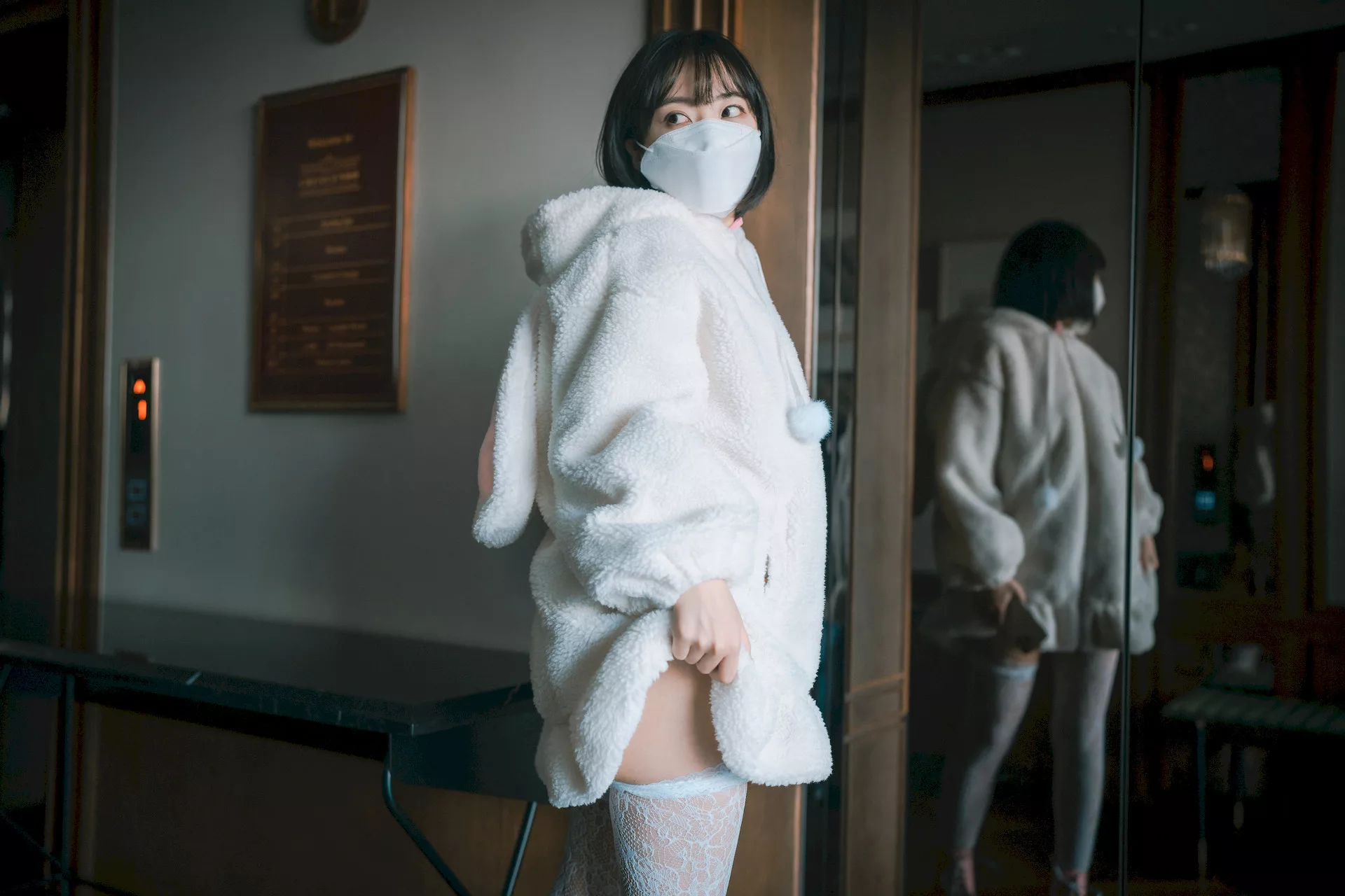 Class(69P) 高丽靓模高画质写真图集 】 K  HaNari【DJAWA大佳玩  高丽靓模写真 Notting