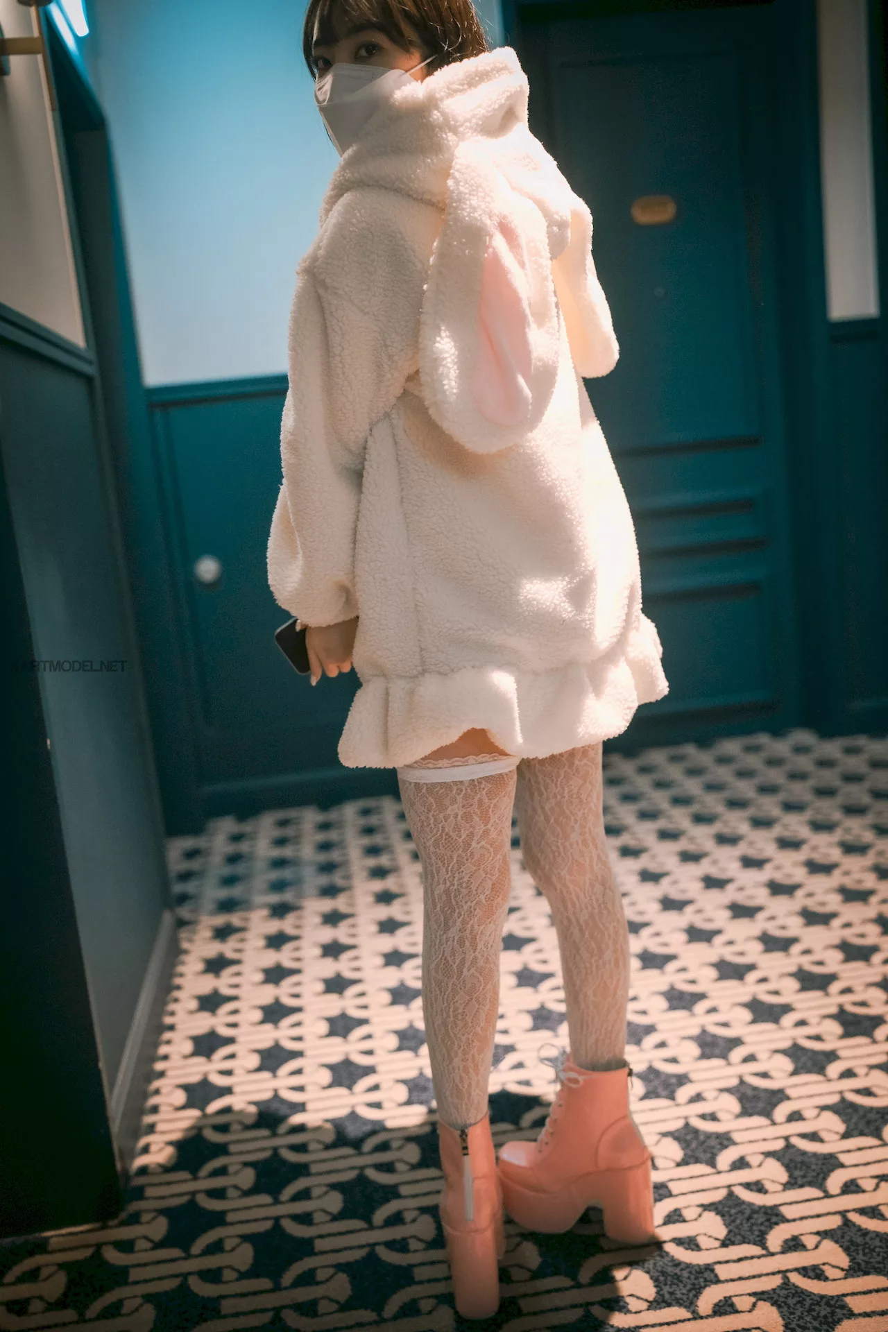 Class(69P) 高丽靓模高画质写真图集 】 K  HaNari【DJAWA大佳玩  高丽靓模写真 Notting