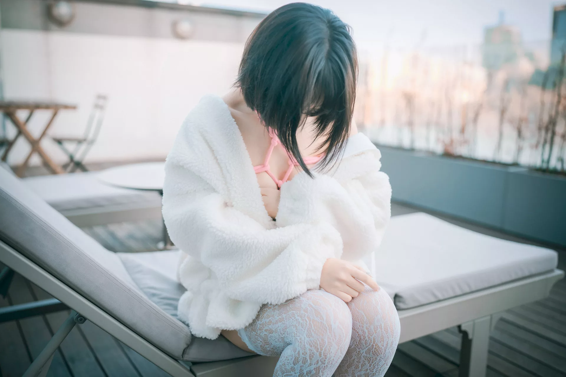 Class(69P) 高丽靓模高画质写真图集 】 K  HaNari【DJAWA大佳玩  高丽靓模写真 Notting