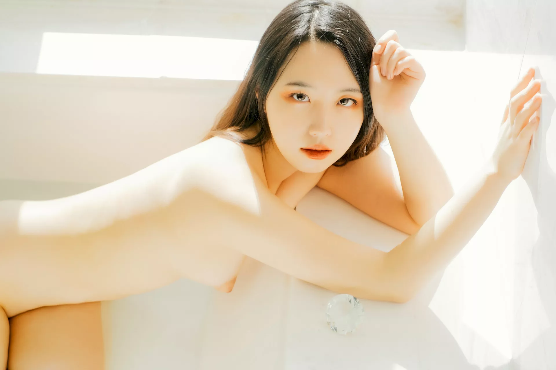 Dame【Moon 高丽模特影像 Tie a Up Snap  Ribbon 月夜快照】 Vol.1 全集修正 Night