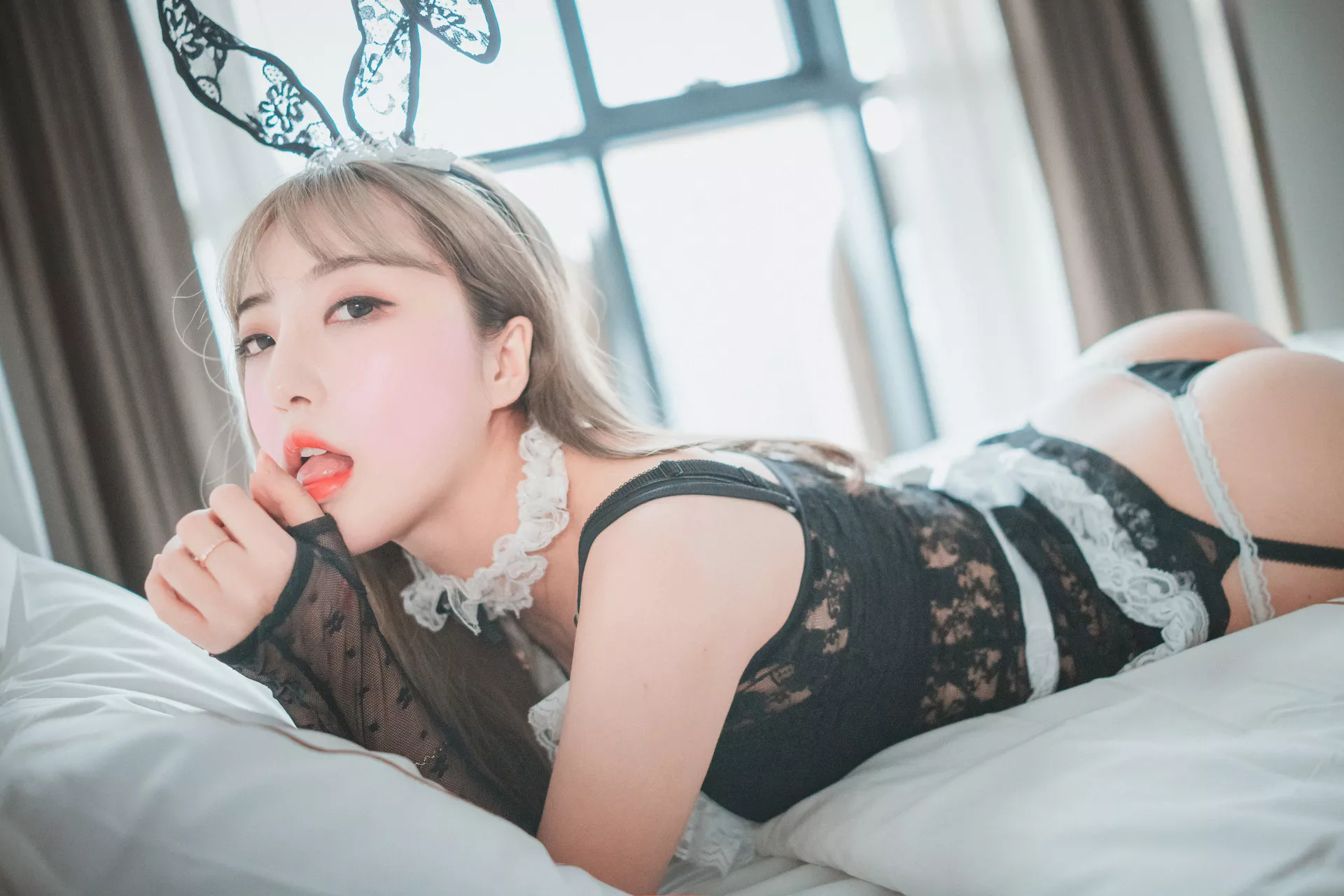 HaNari【DJAWA大佳玩 Maid(48P)  】 高丽靓模高质艺术图美图 高丽靓模艺术图  Devious