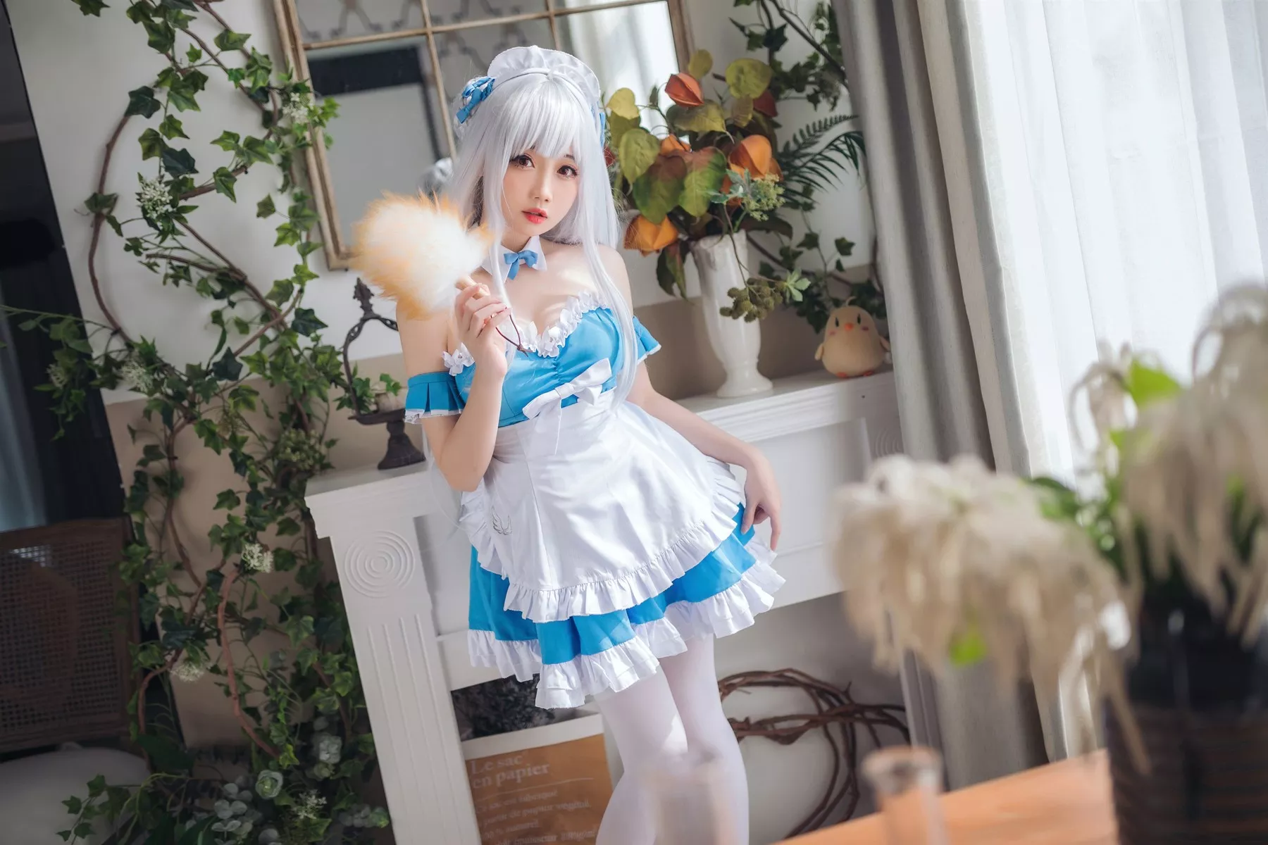 小天鹅 迷惑密拍 焖焖碳 佳人Cosplay 女侍