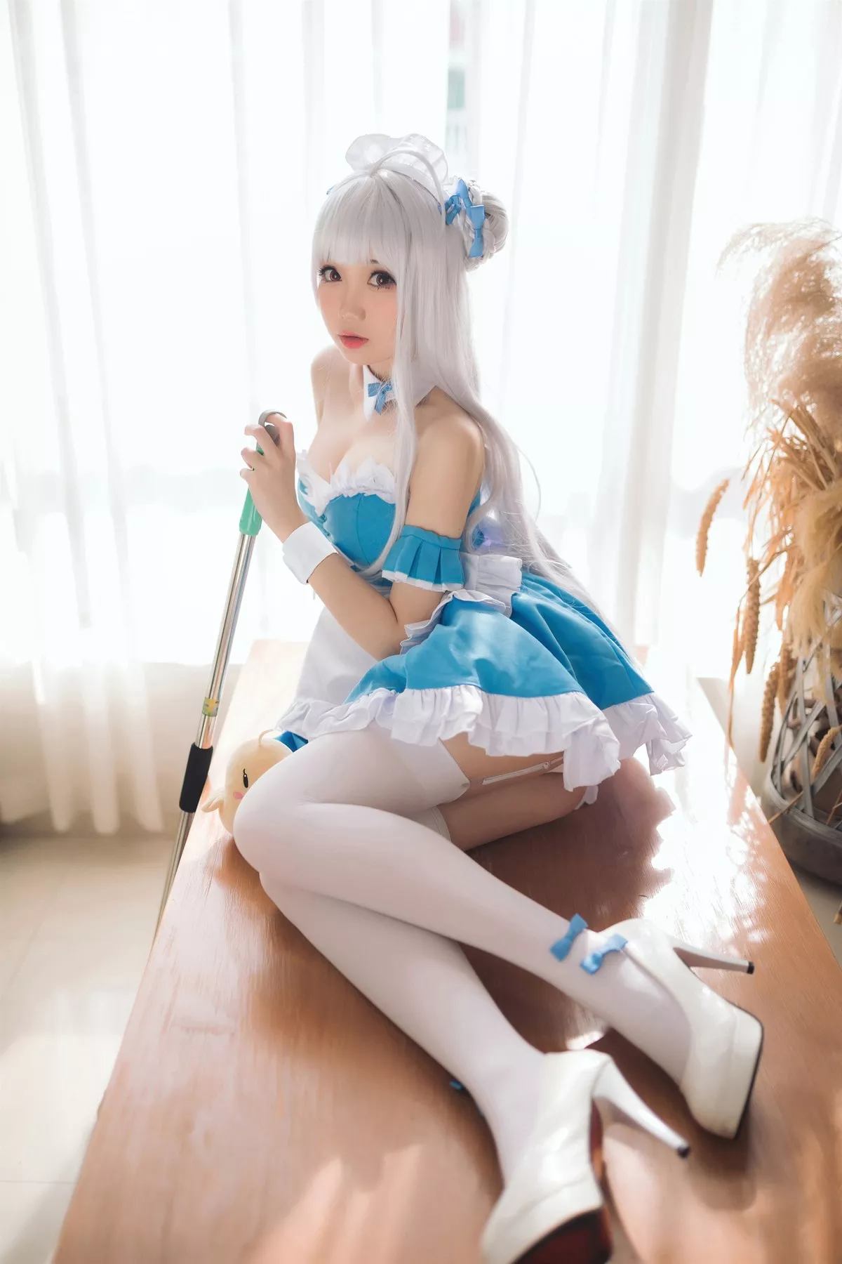小天鹅 迷惑密拍 焖焖碳 佳人Cosplay 女侍